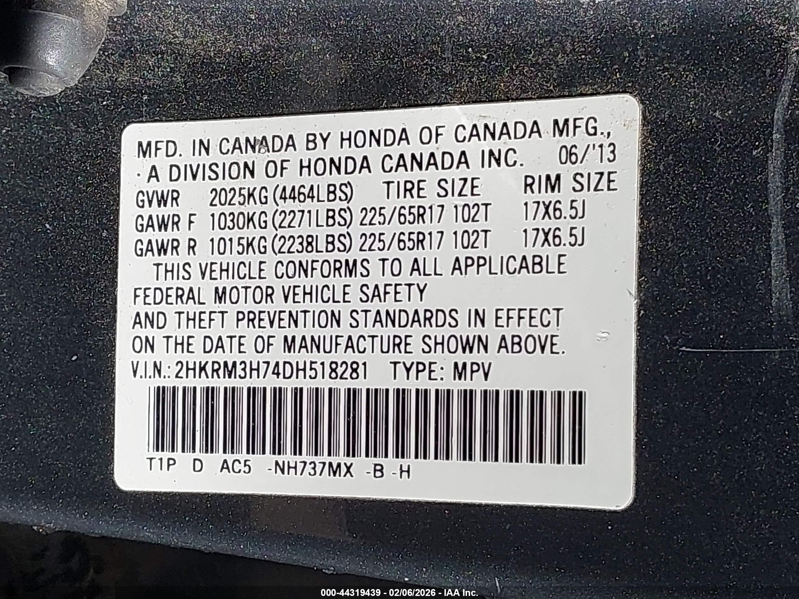 HONDA CR-V image 9