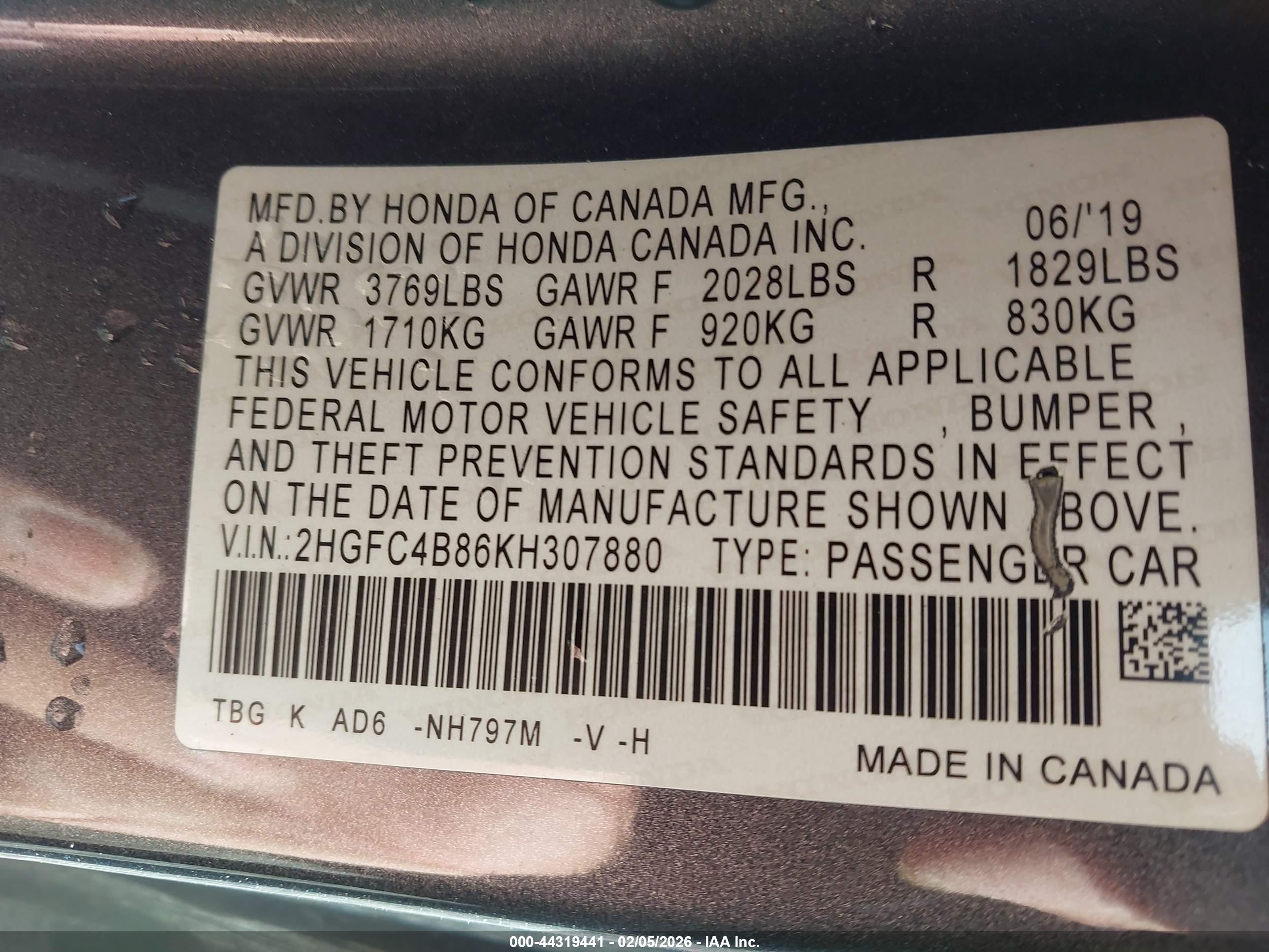 HONDA CIVIC image 9