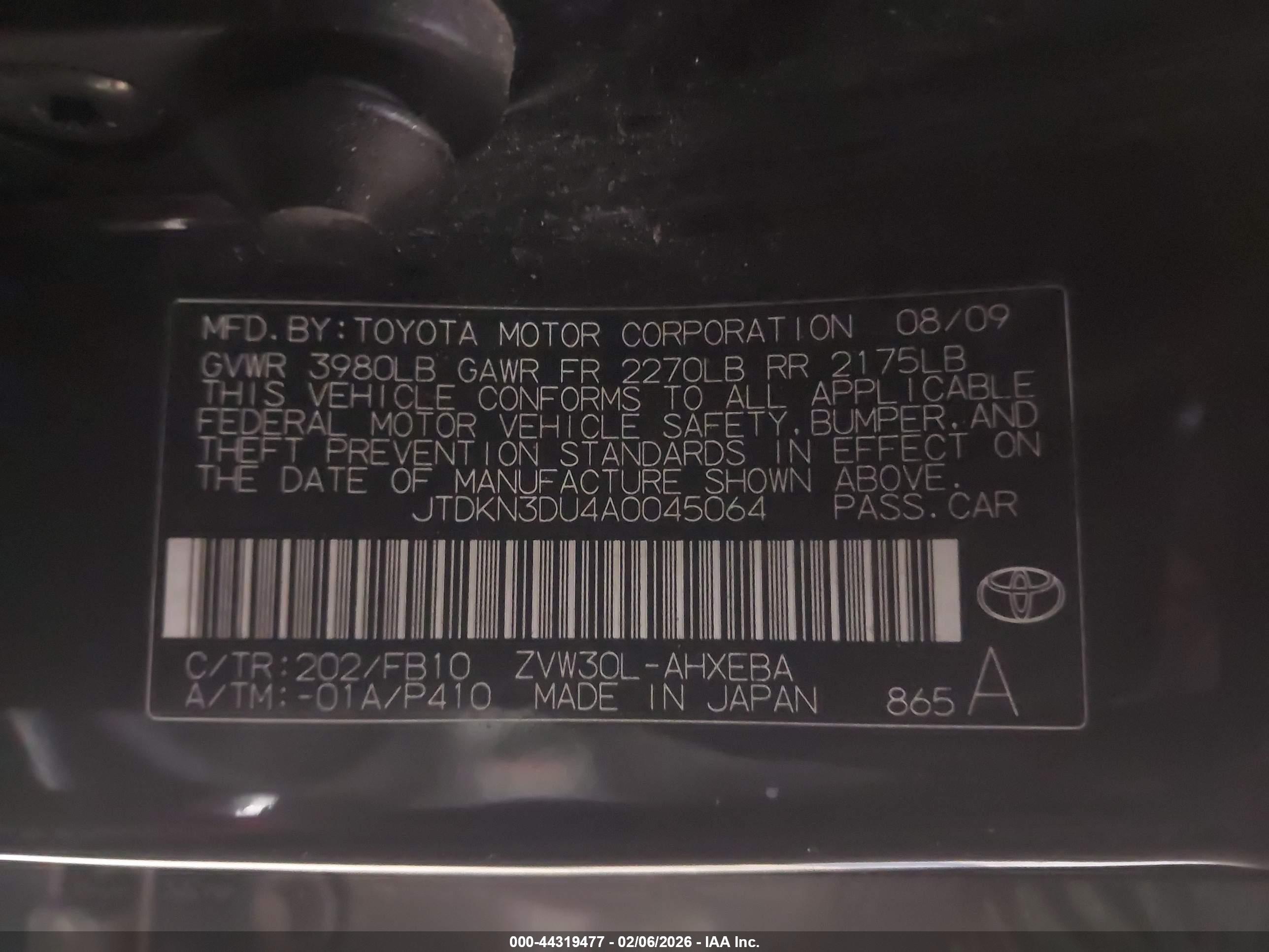 TOYOTA PRIUS image 9