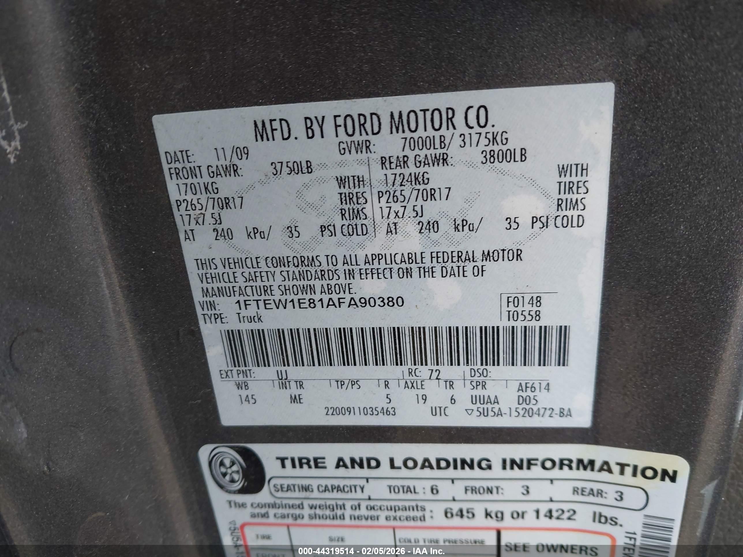FORD F-150 image 9