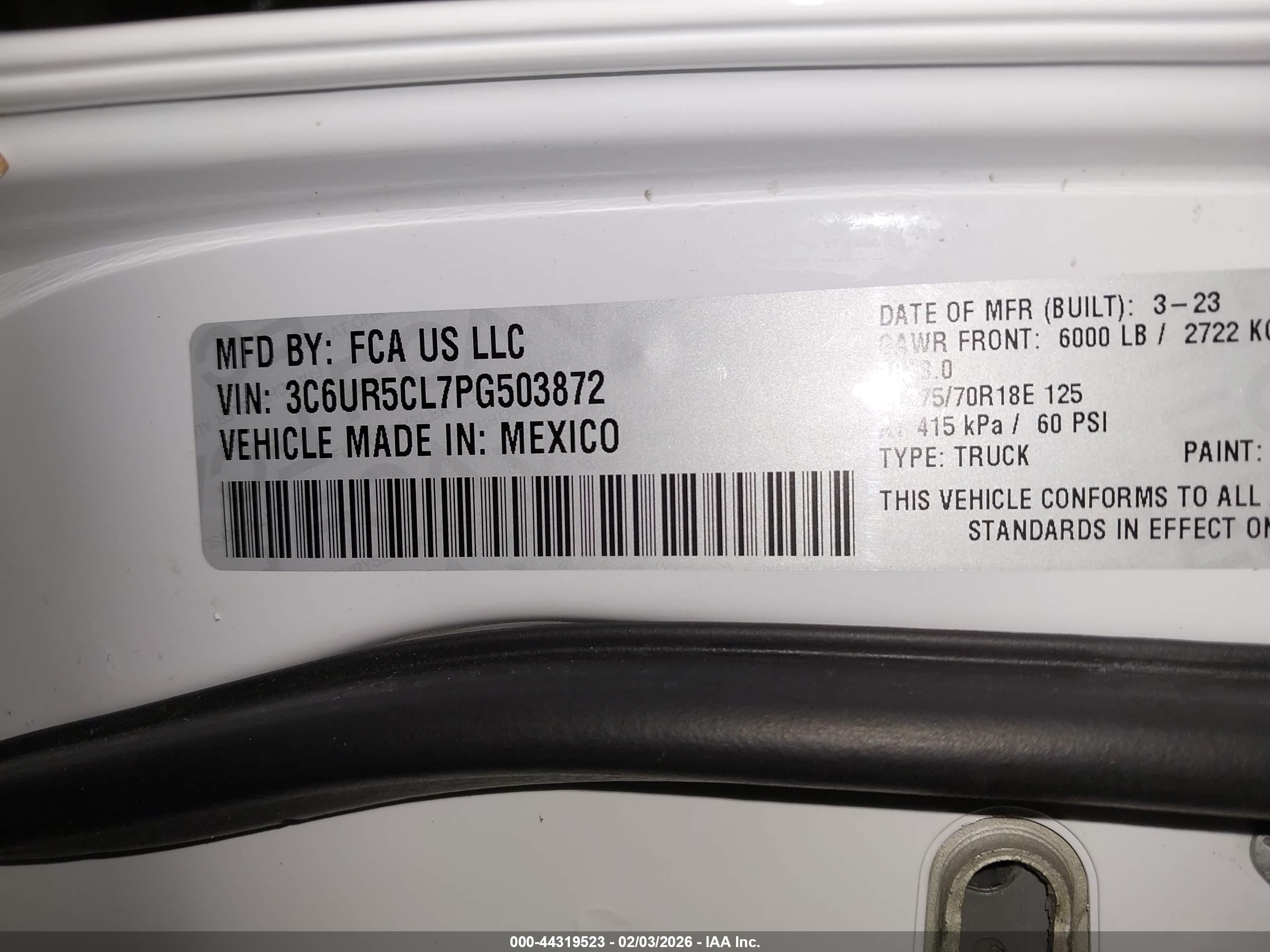 RAM 2500 image 9