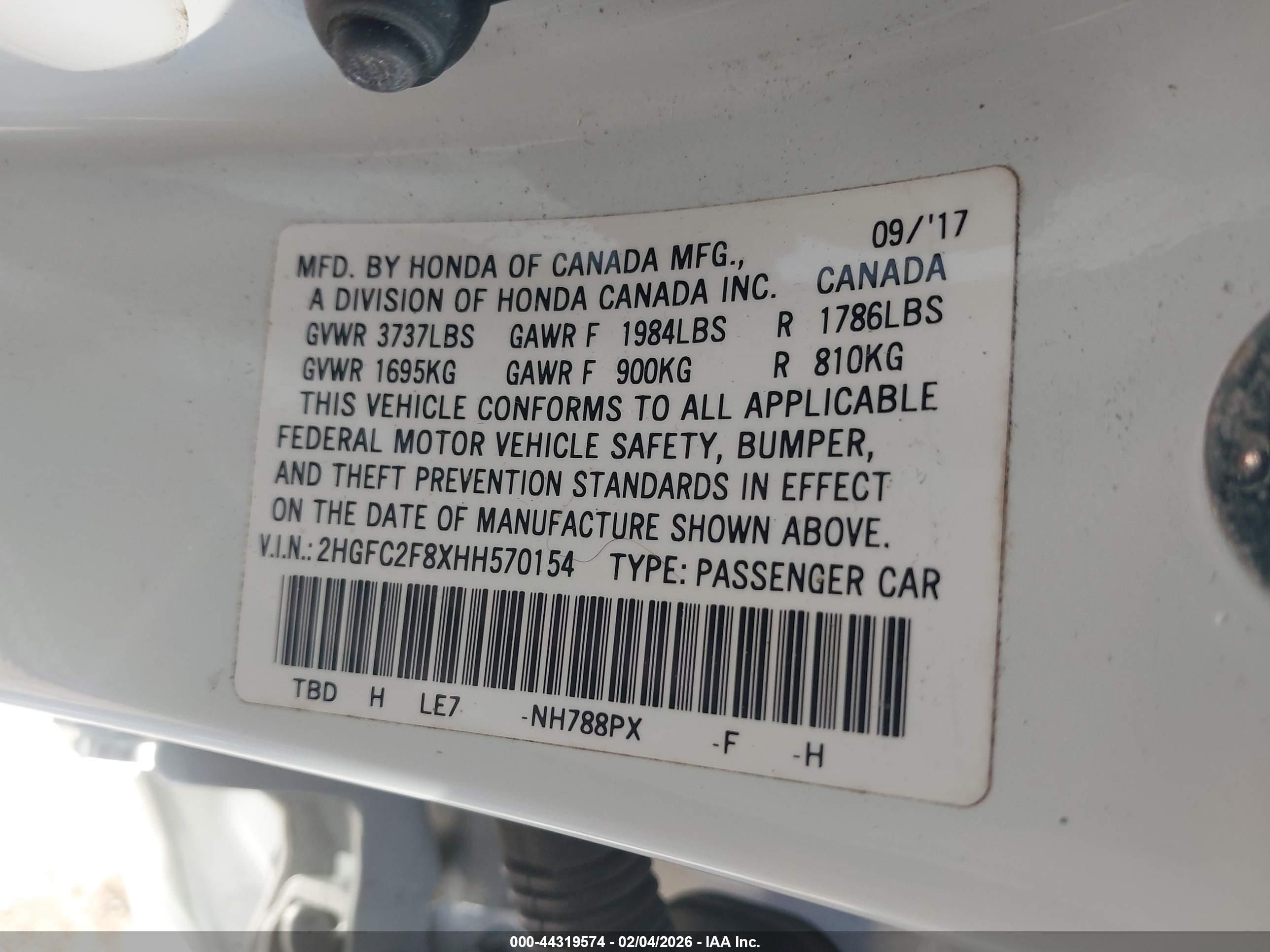 HONDA CIVIC image 9