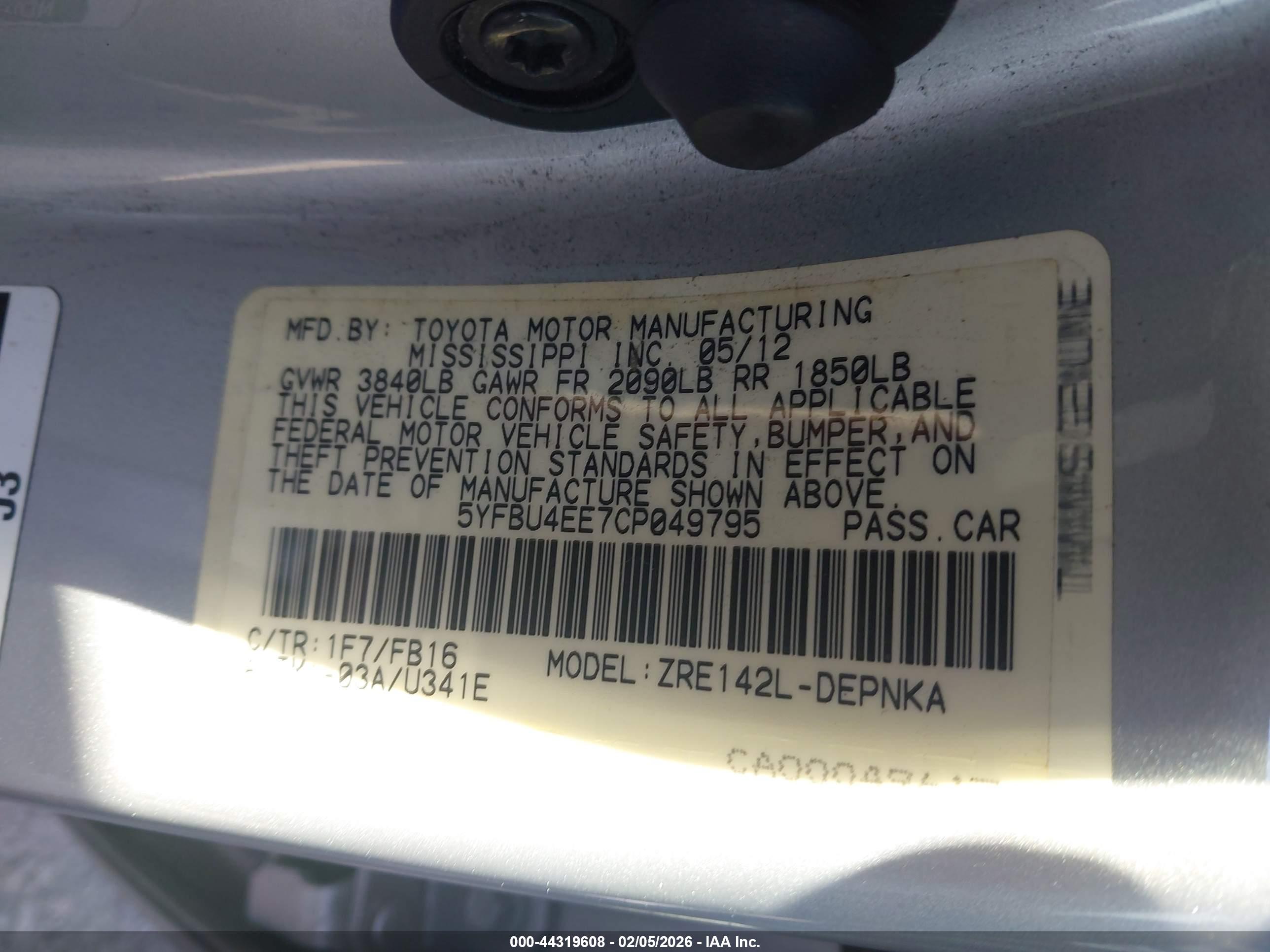 TOYOTA COROLLA image 9