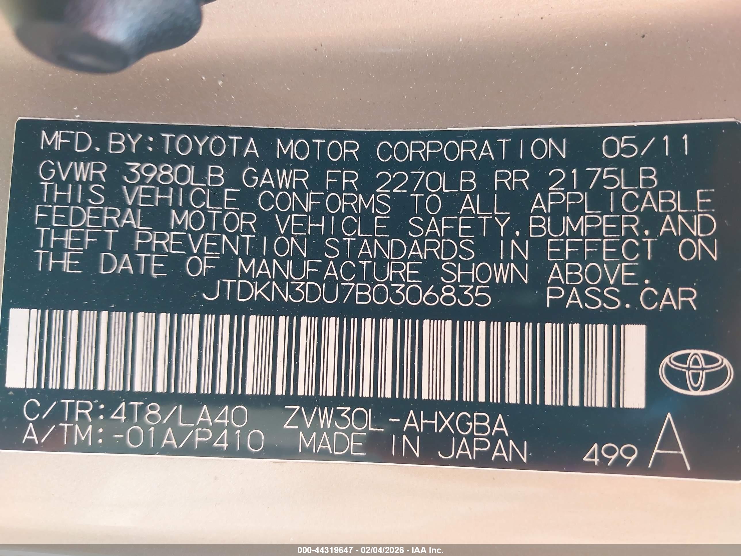 TOYOTA PRIUS image 9