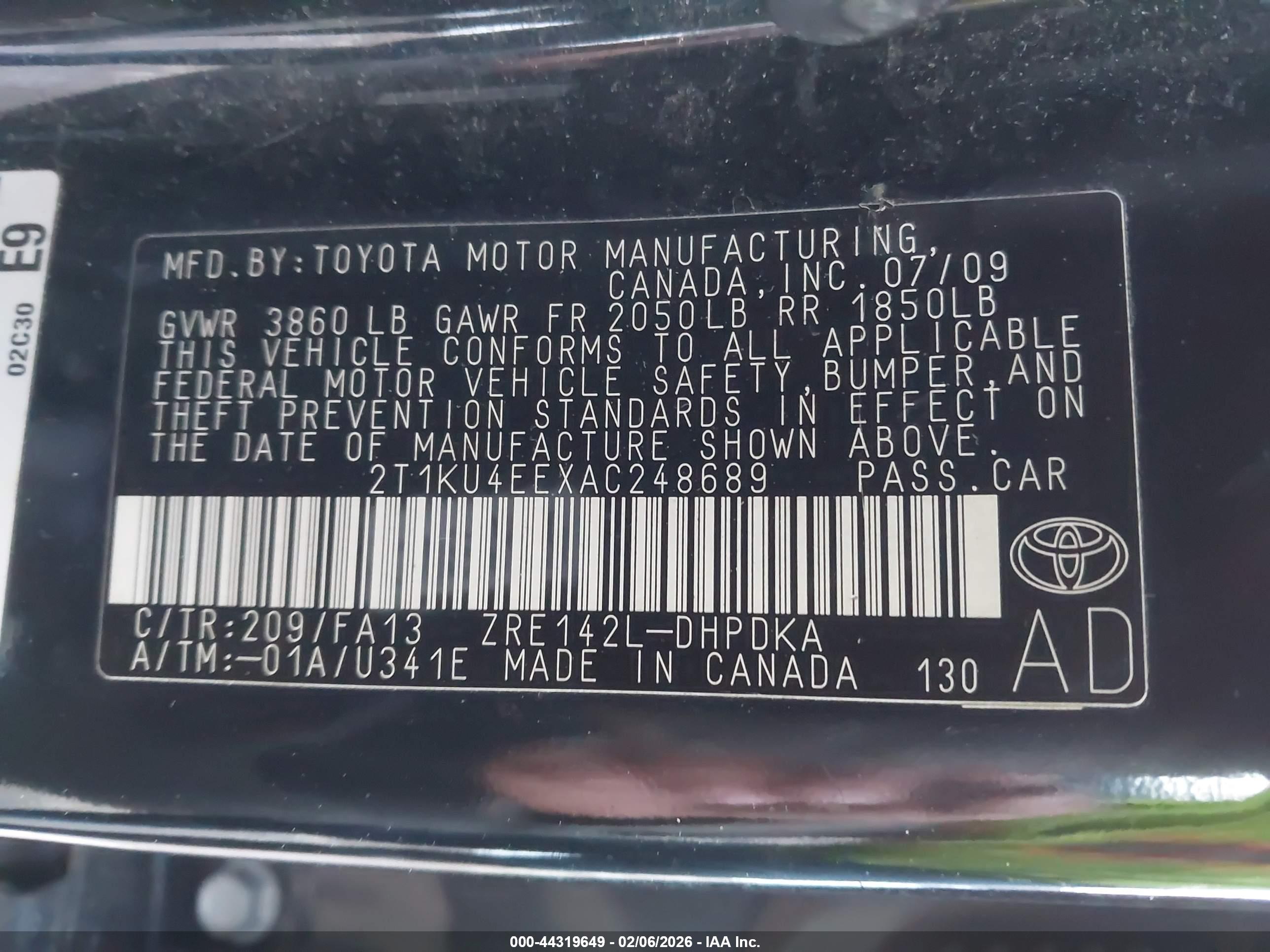 TOYOTA MATRIX image 9