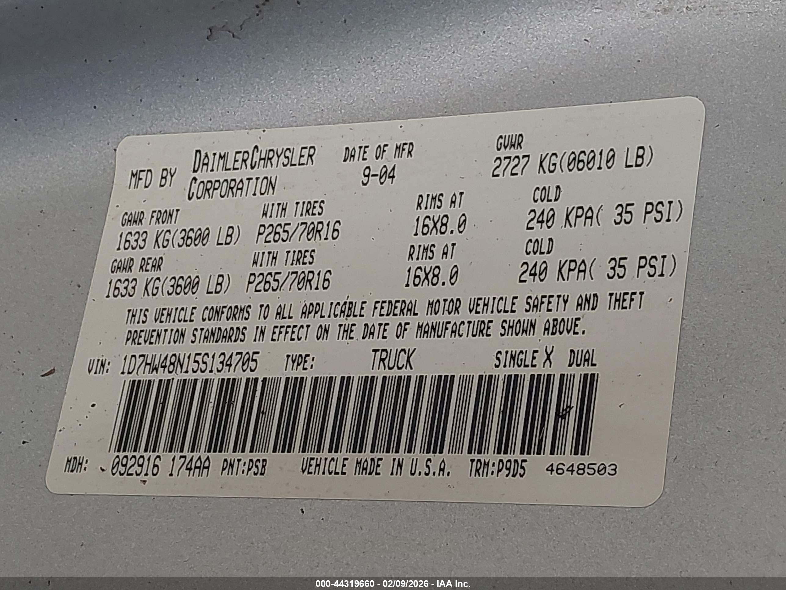 DODGE DAKOTA image 9