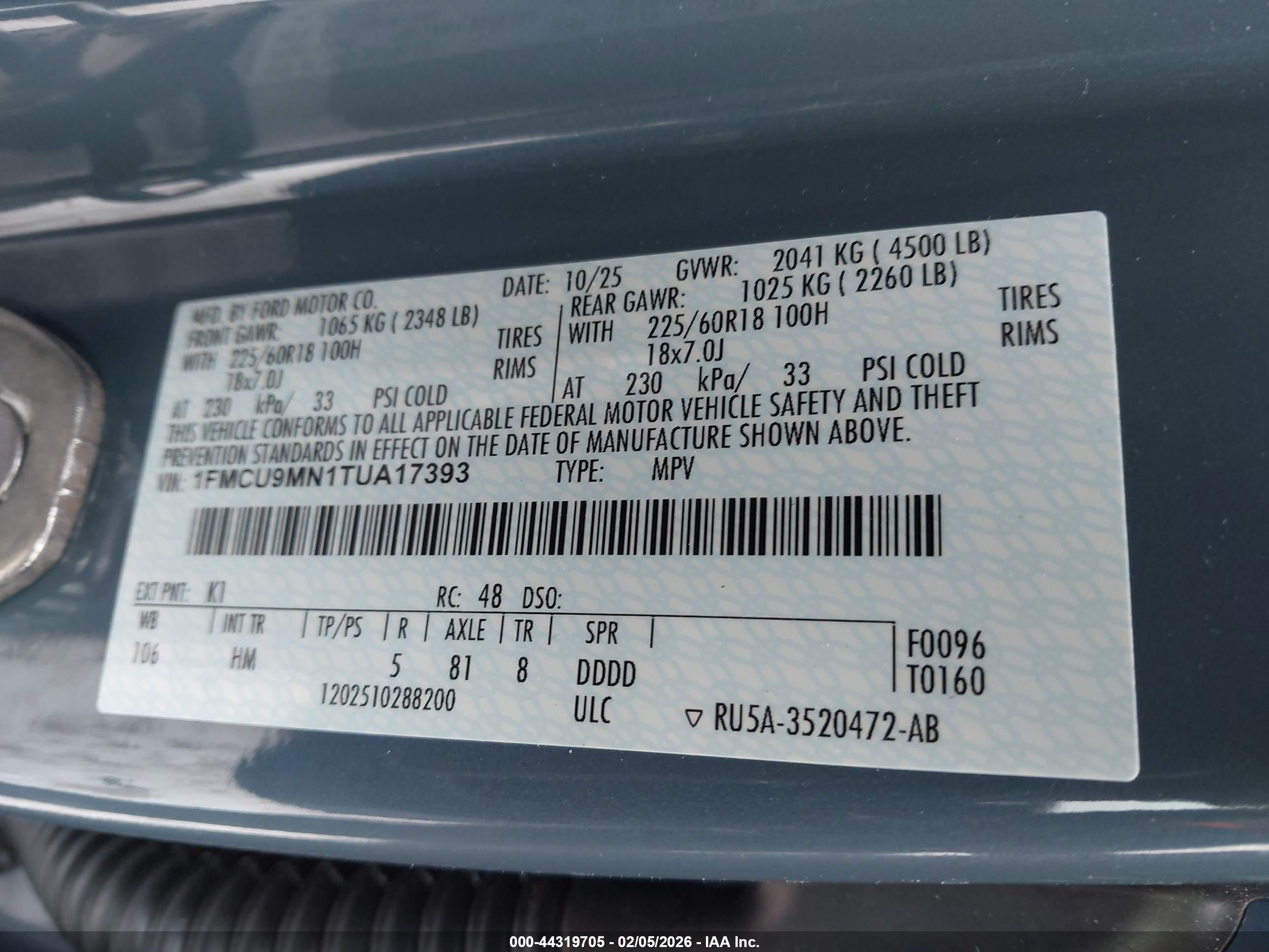 FORD ESCAPE image 9