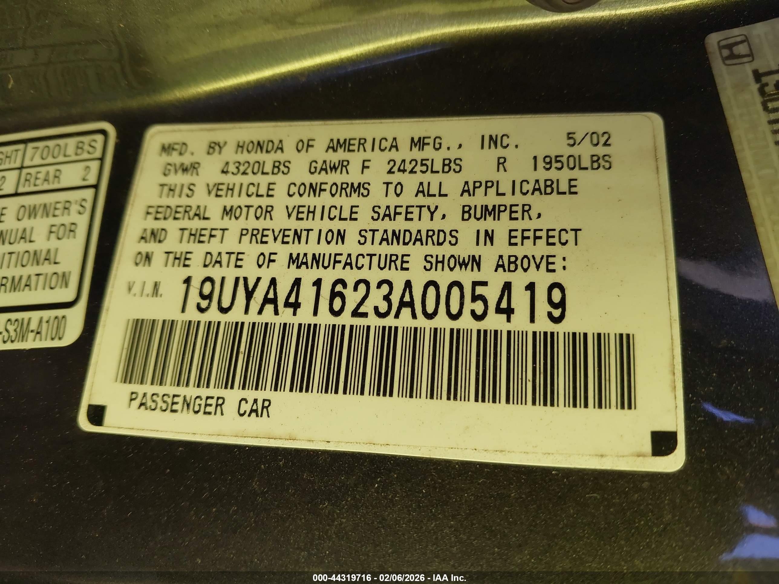 ACURA CL image 9