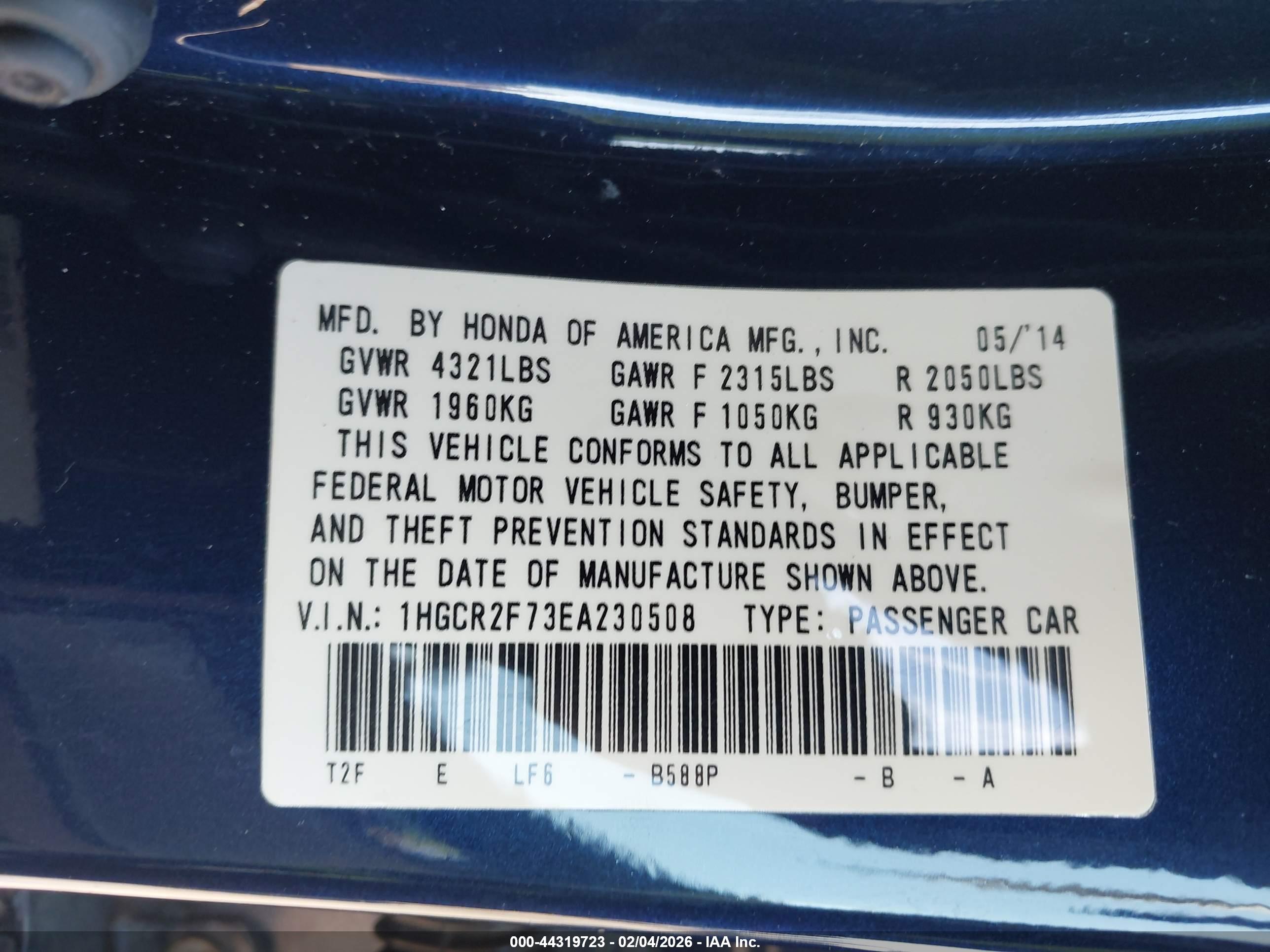 HONDA ACCORD image 9