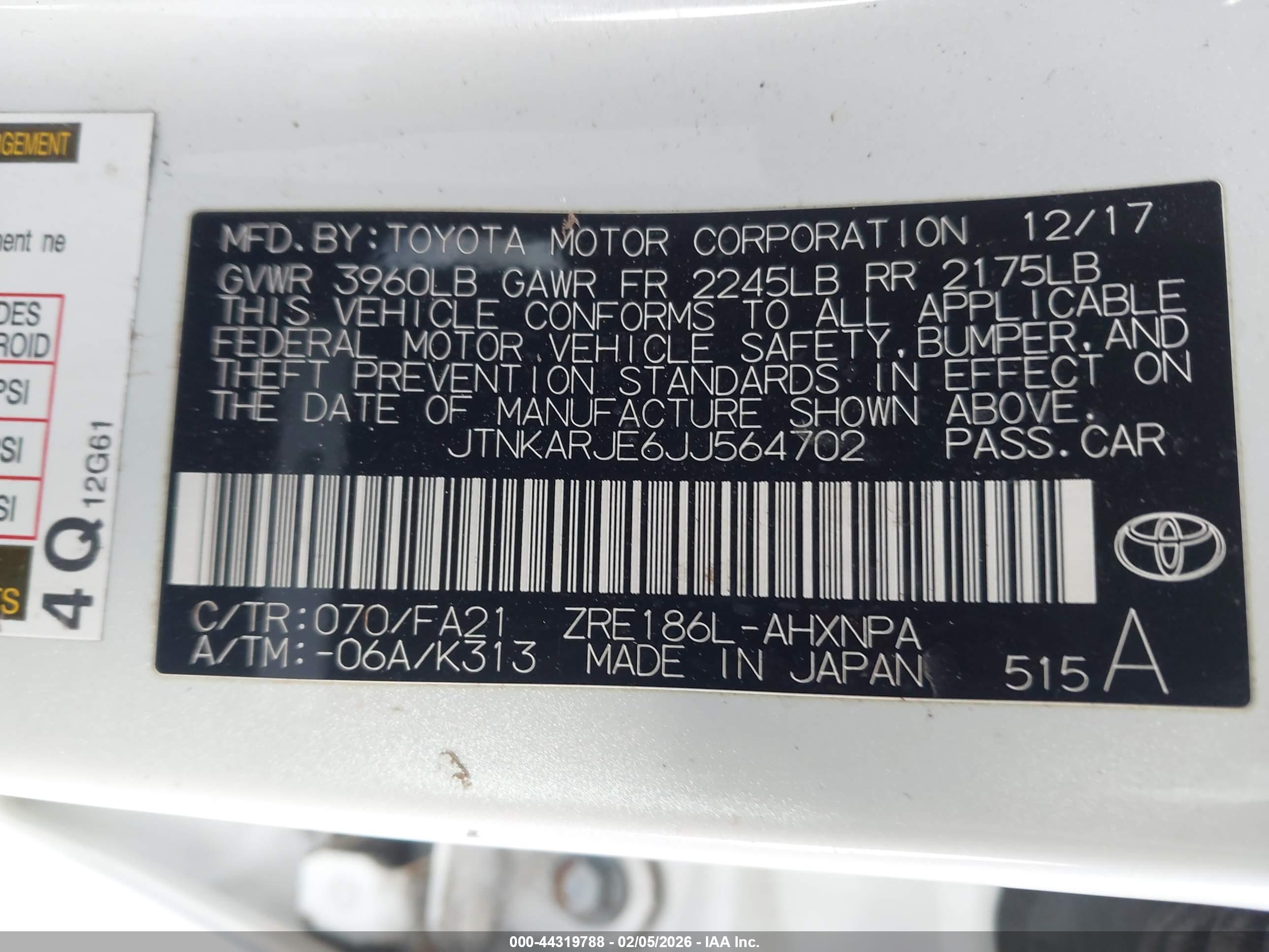 TOYOTA COROLLA image 9