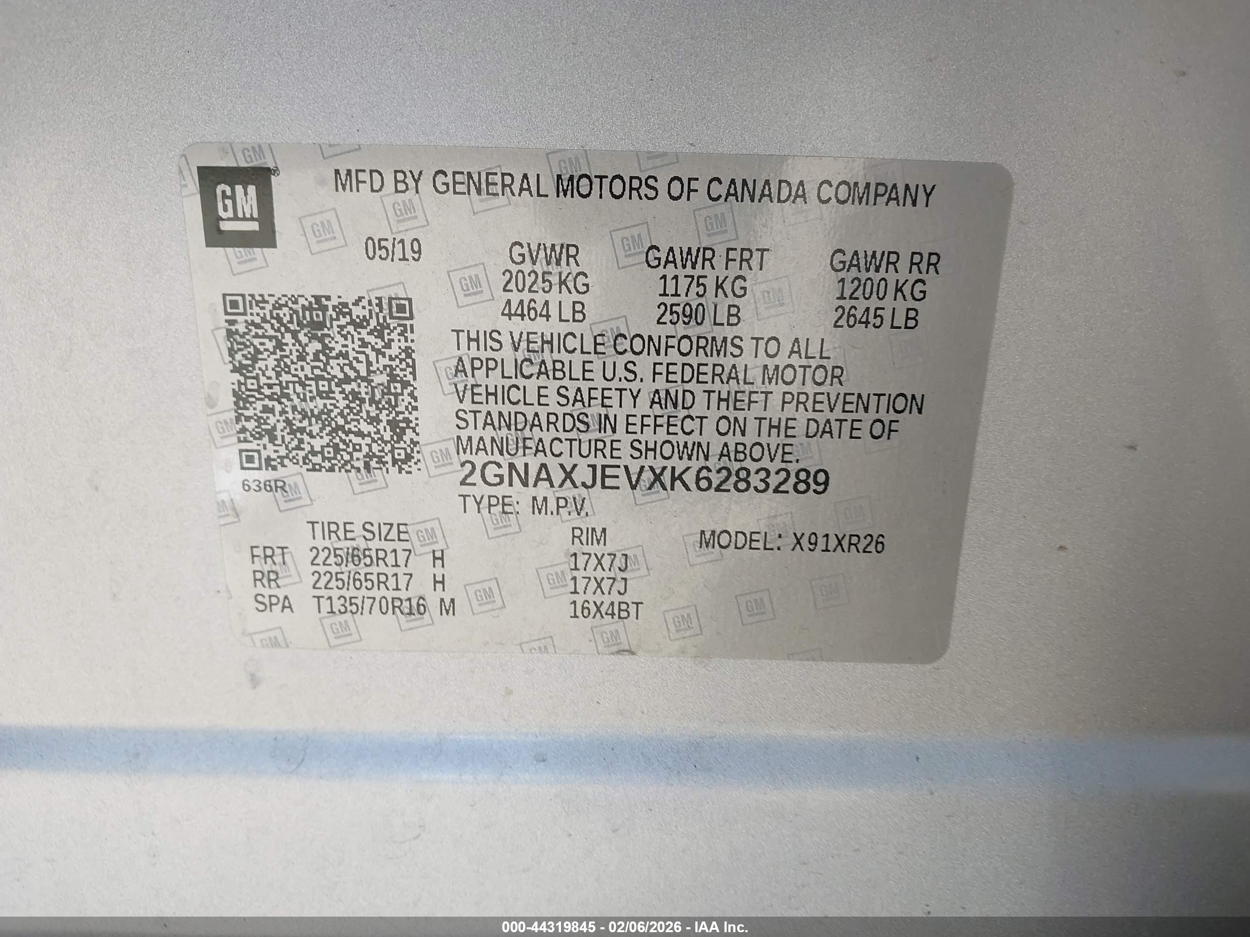 CHEVROLET EQUINOX image 9