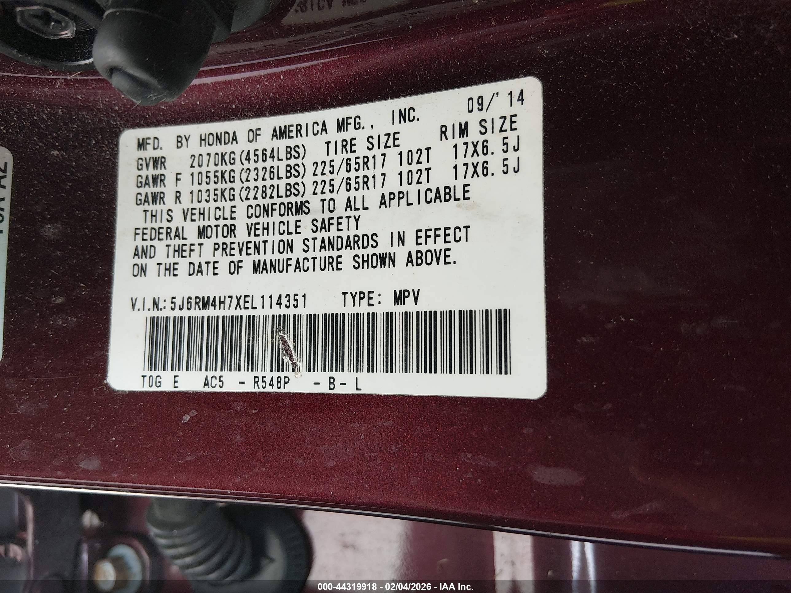 HONDA CR-V image 9