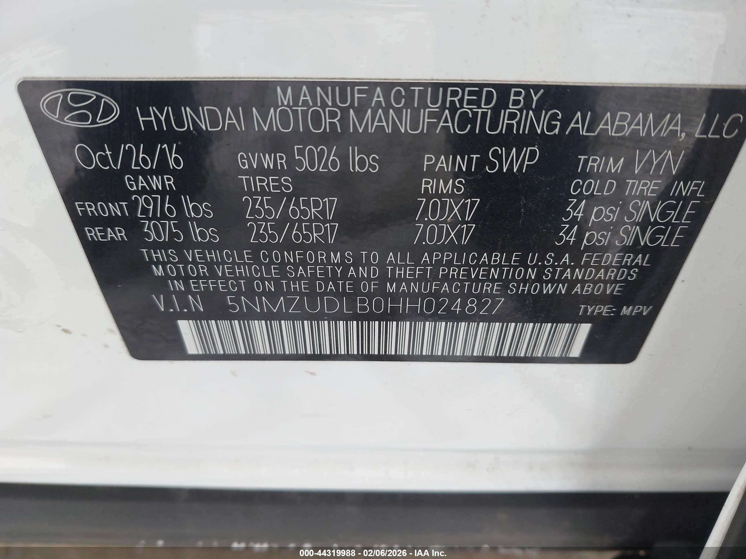 HYUNDAI SANTA image 9