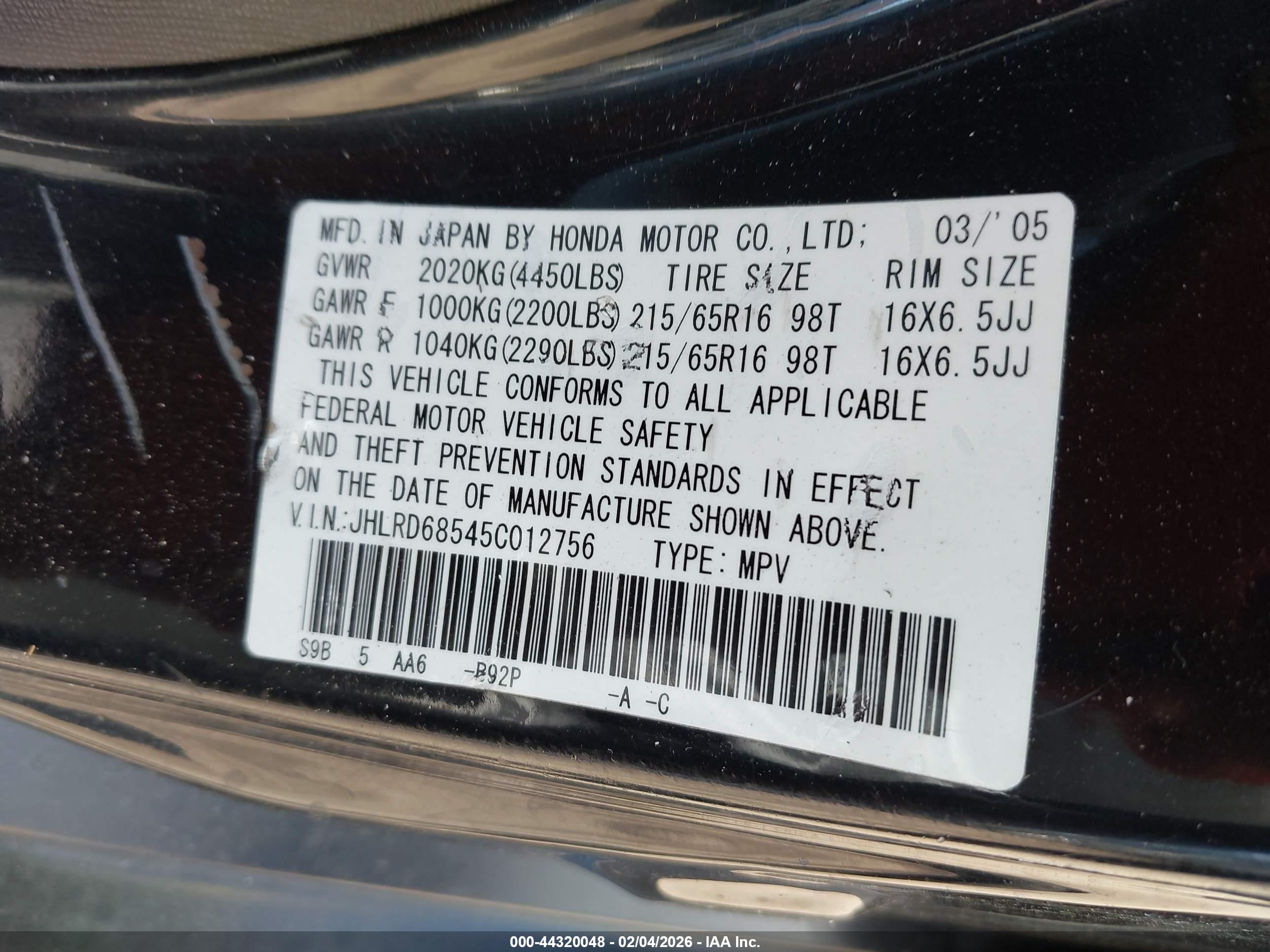 HONDA CR-V image 9