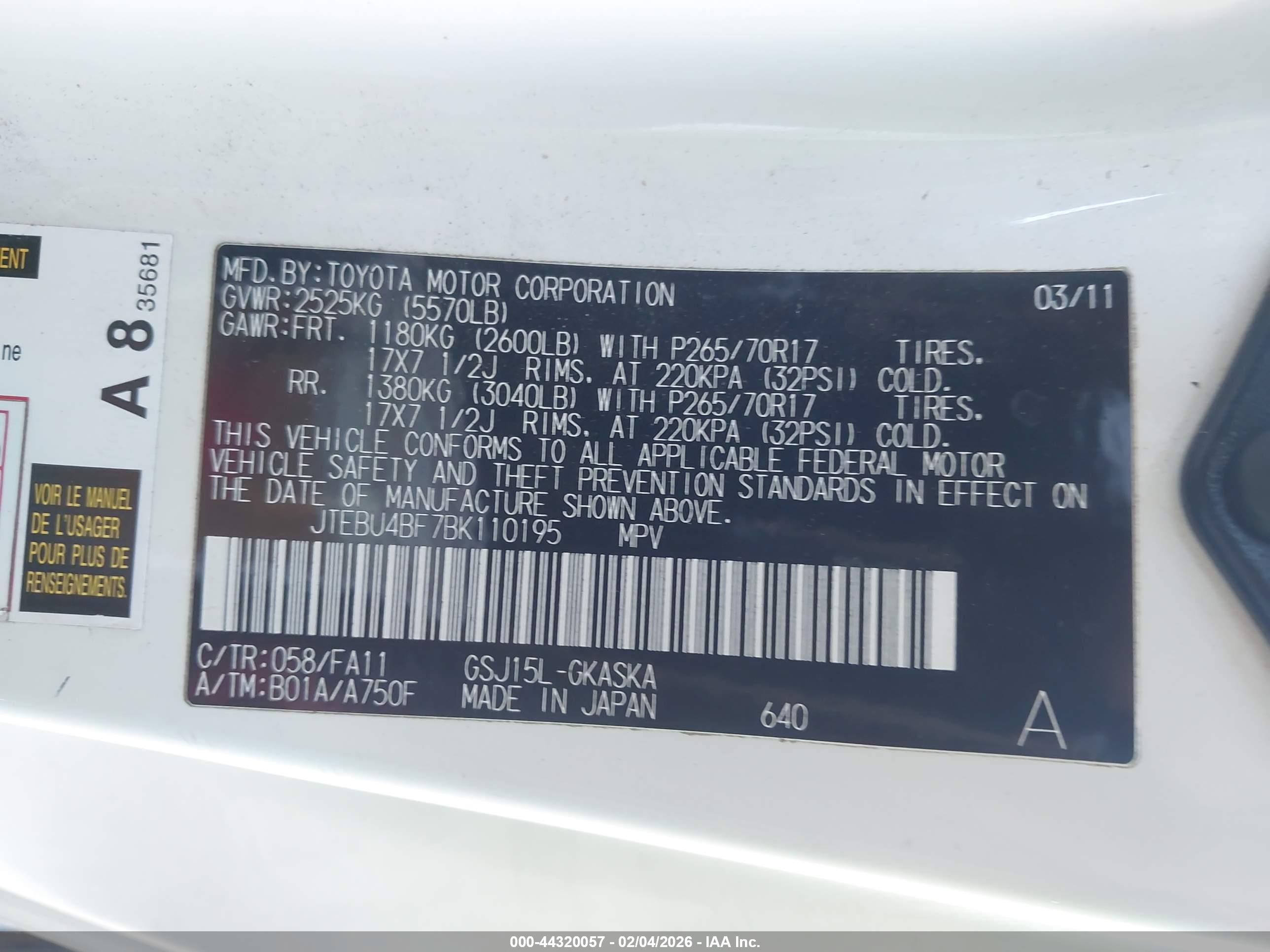 TOYOTA FJ image 9
