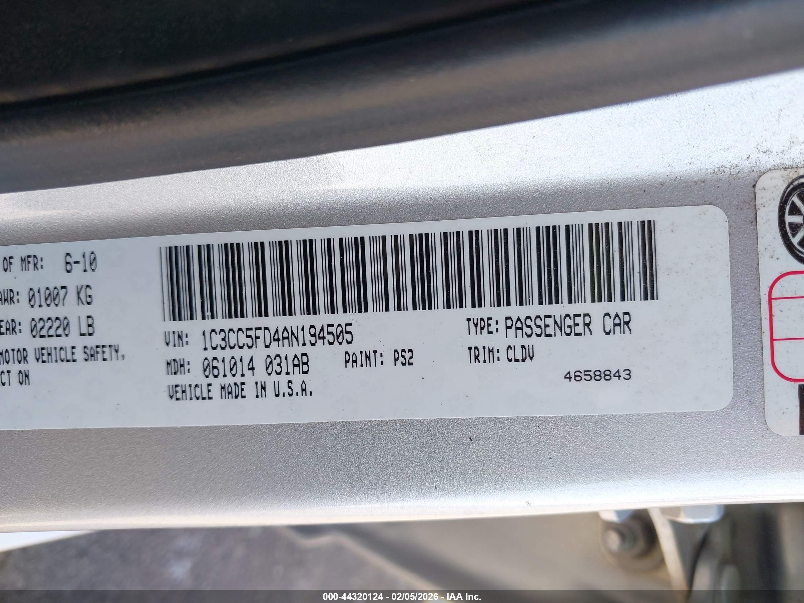 CHRYSLER SEBRING image 9