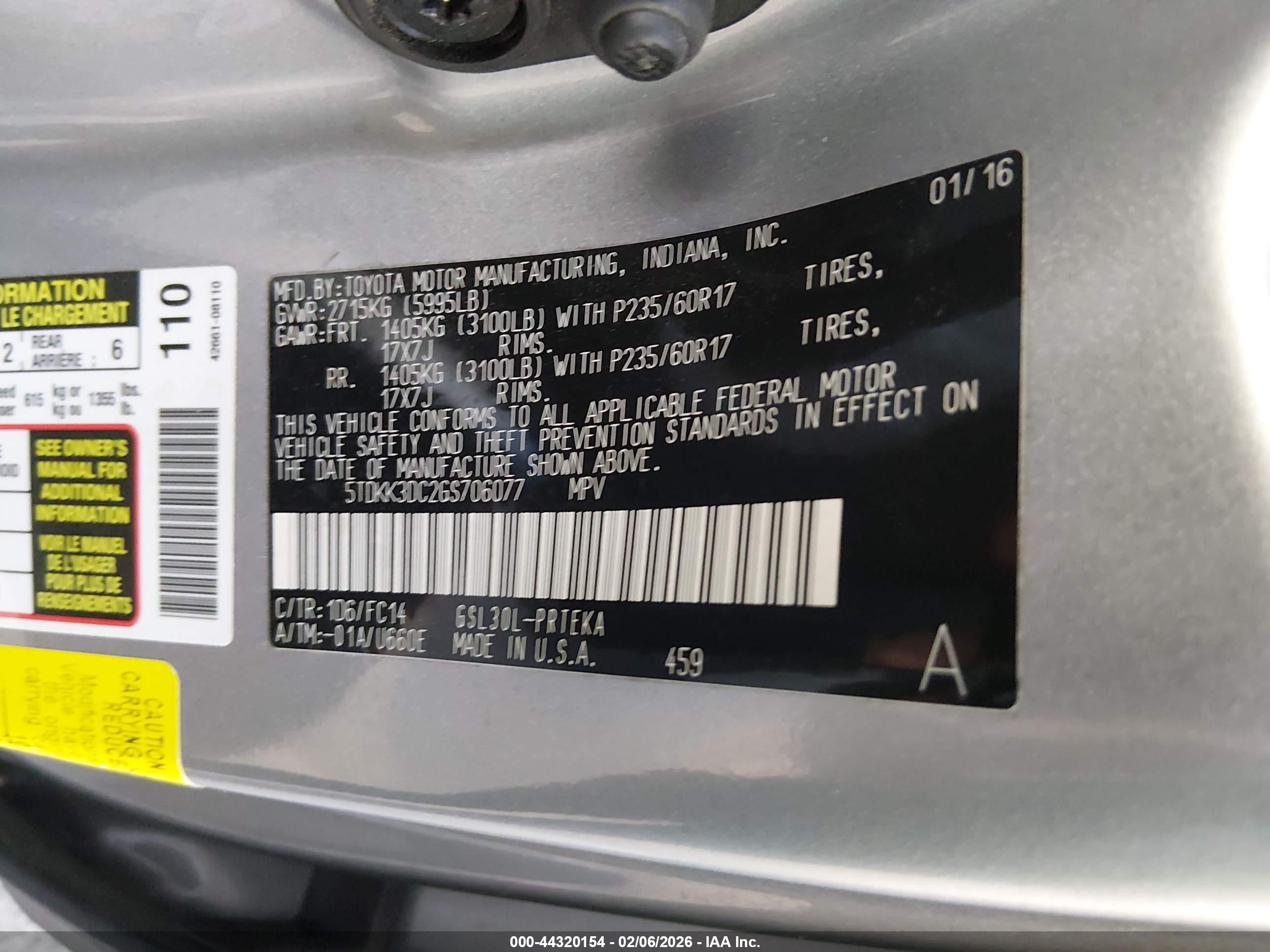 TOYOTA SIENNA image 9