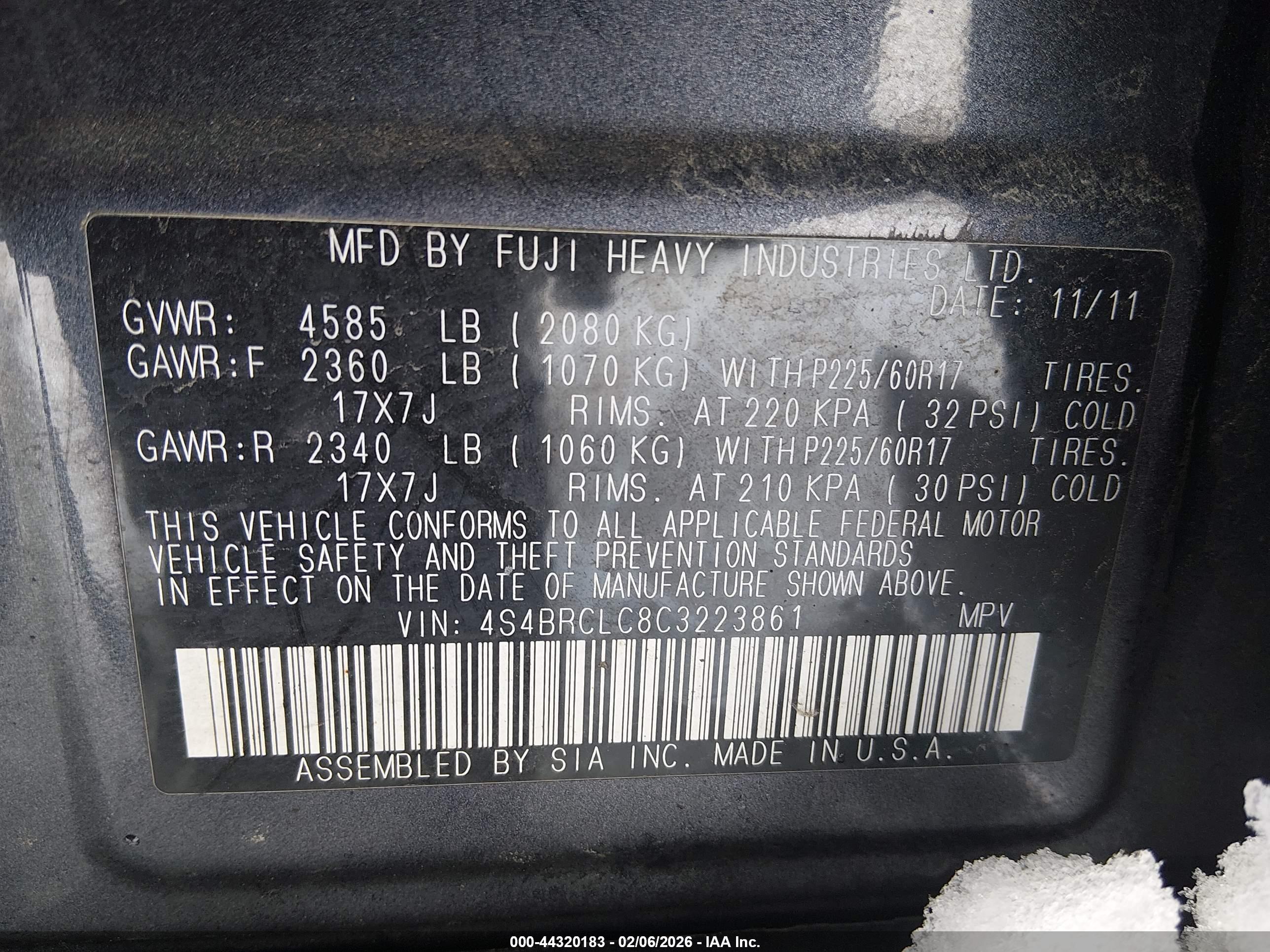 SUBARU OUTBACK image 9