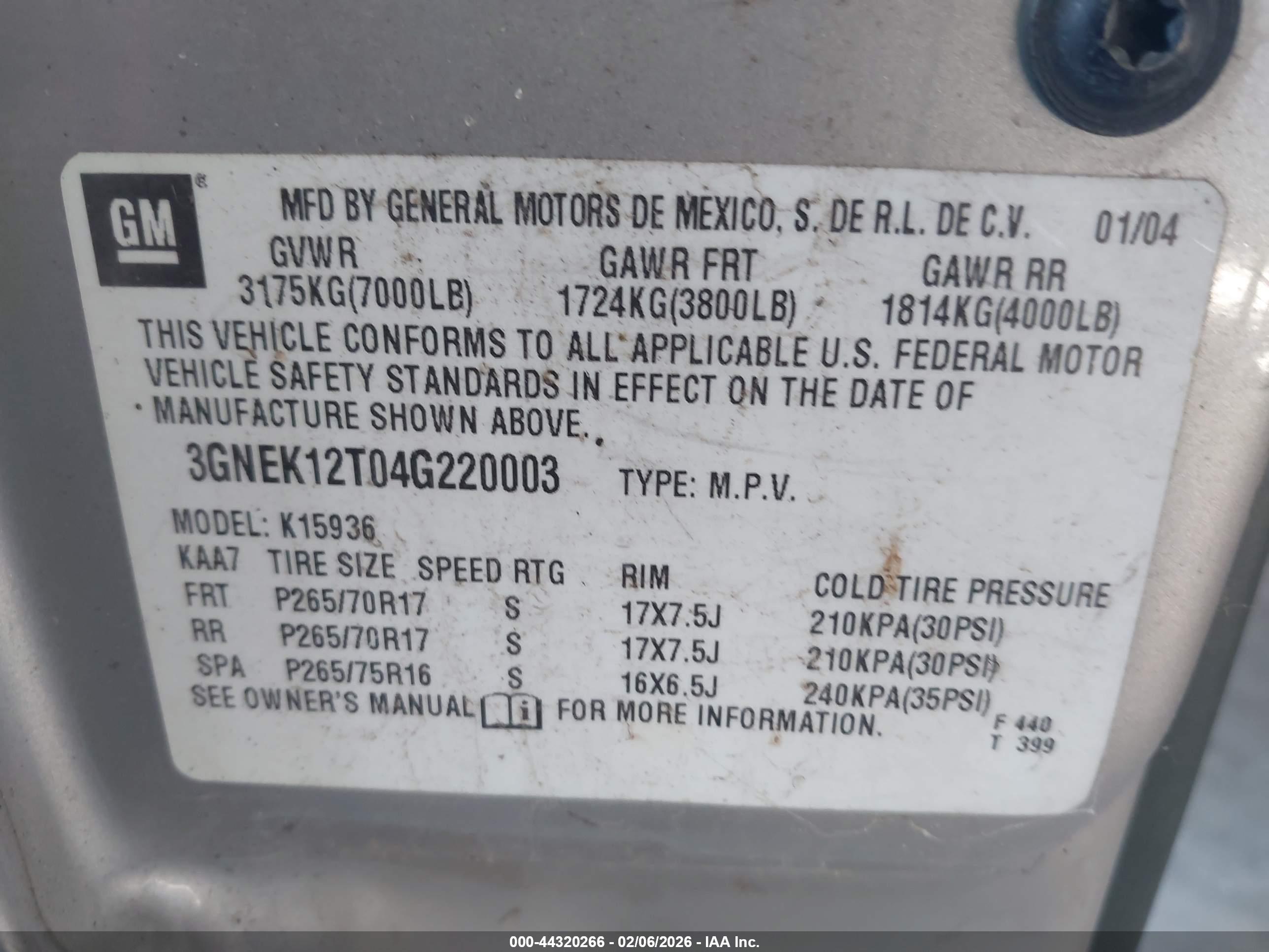 CHEVROLET AVALANCHE image 9