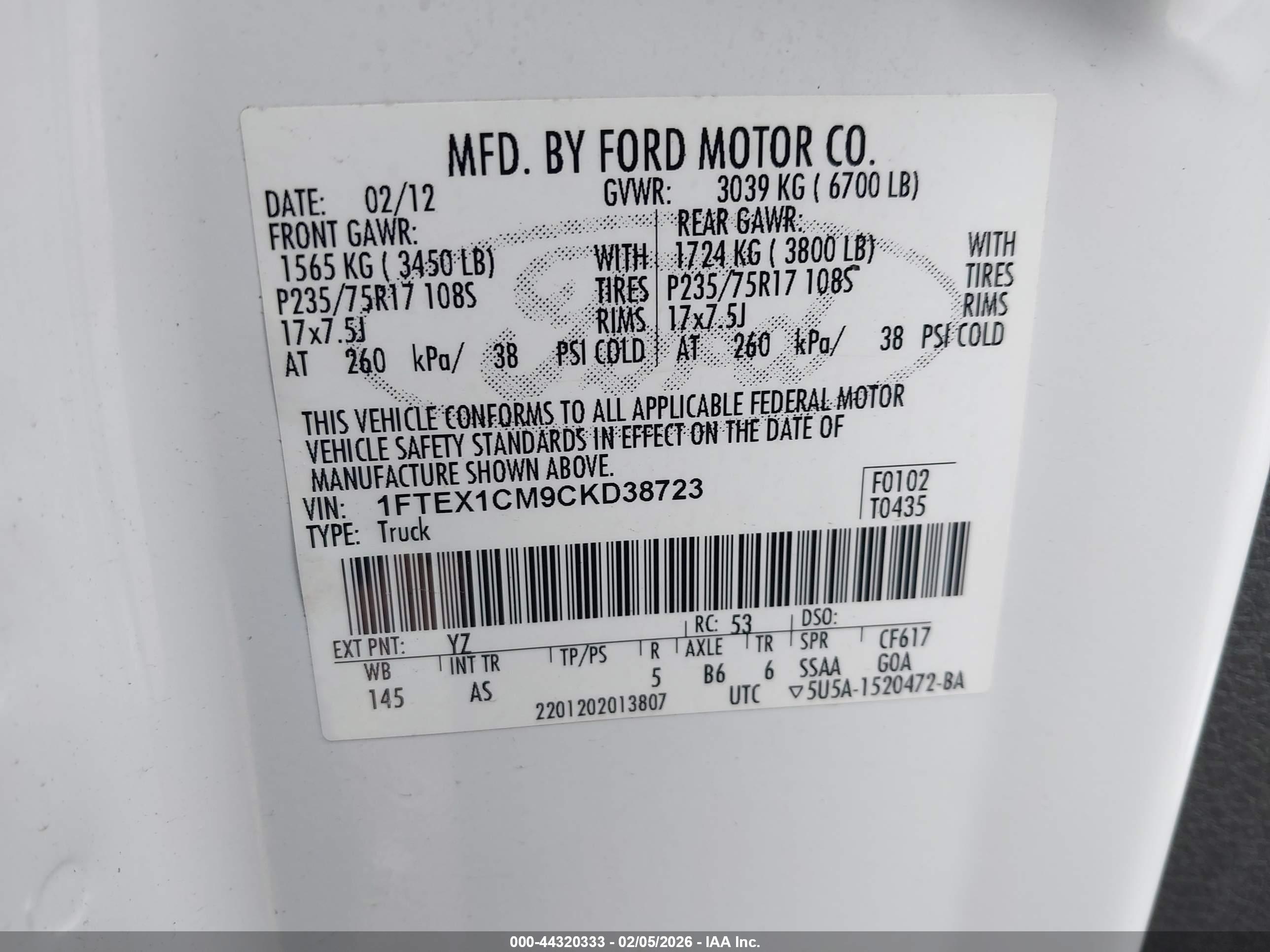 FORD F-150 image 9