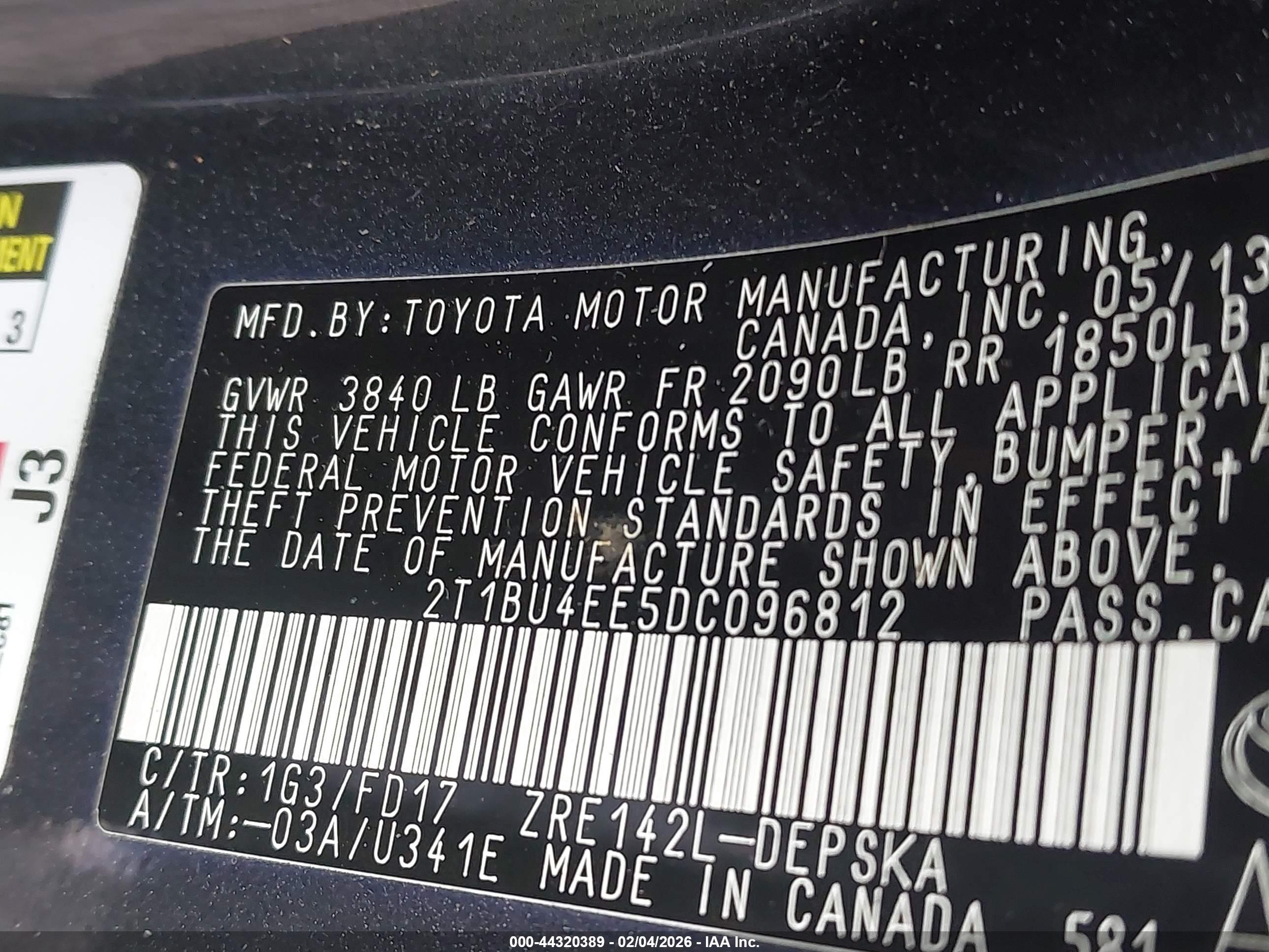 TOYOTA COROLLA image 9