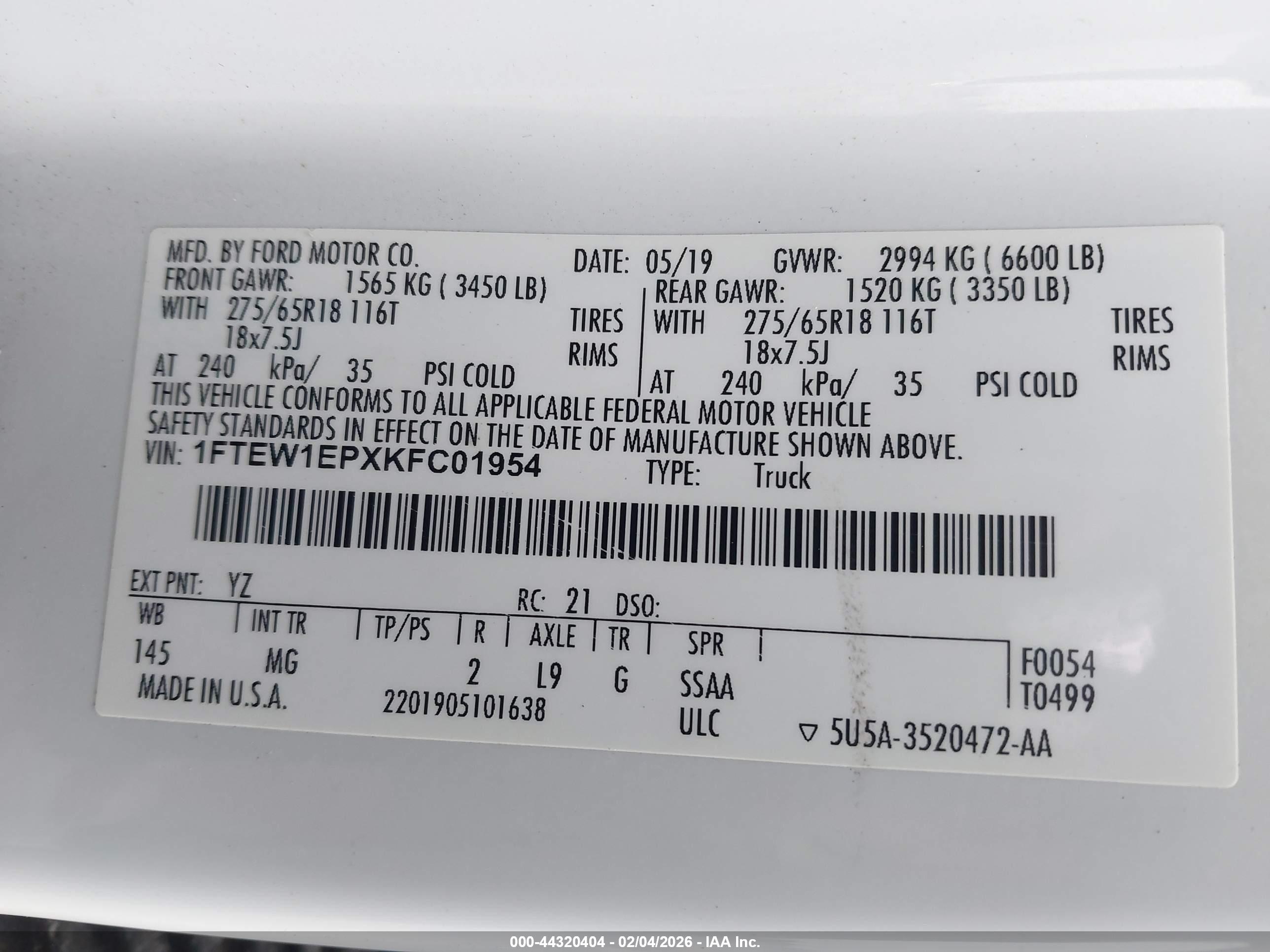 FORD F-150 image 9