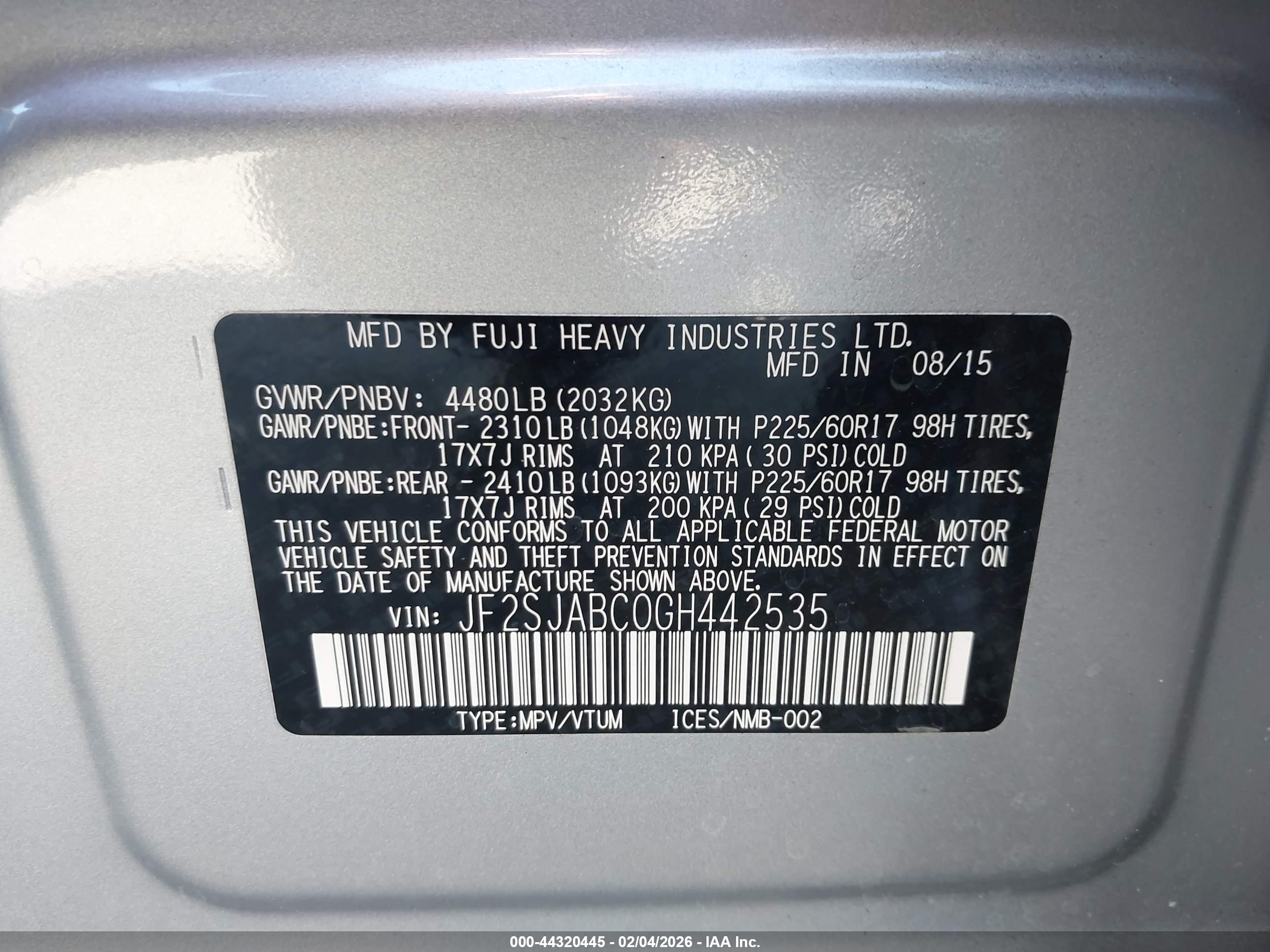 SUBARU FORESTER image 9