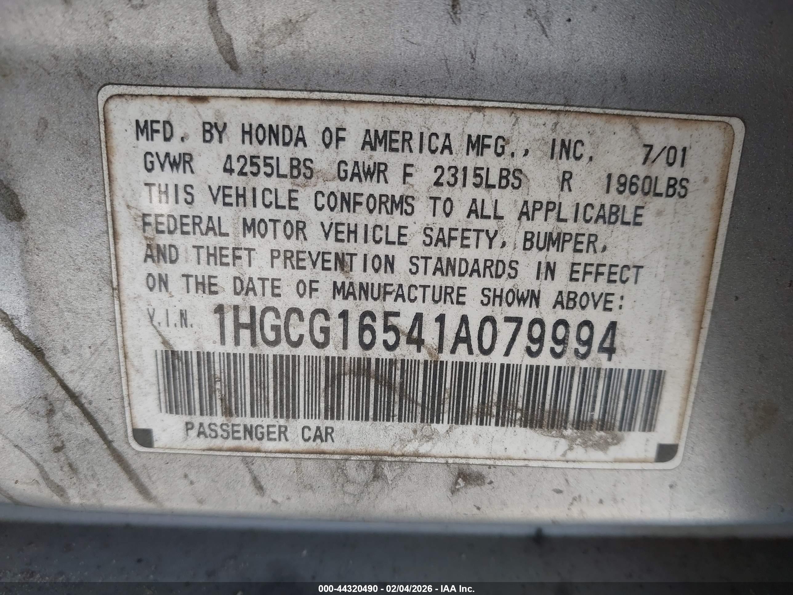 HONDA ACCORD image 9