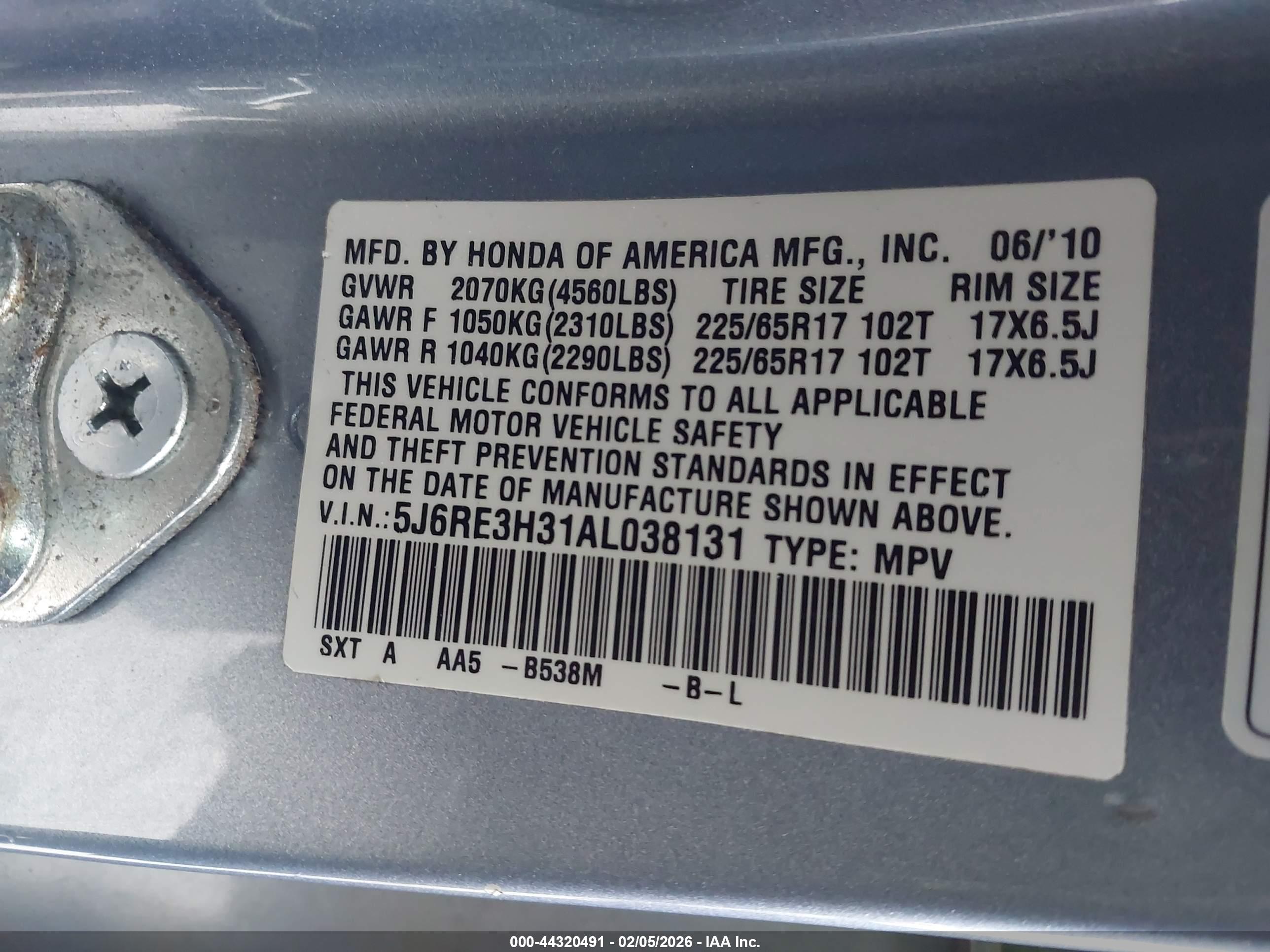 HONDA CR-V image 9