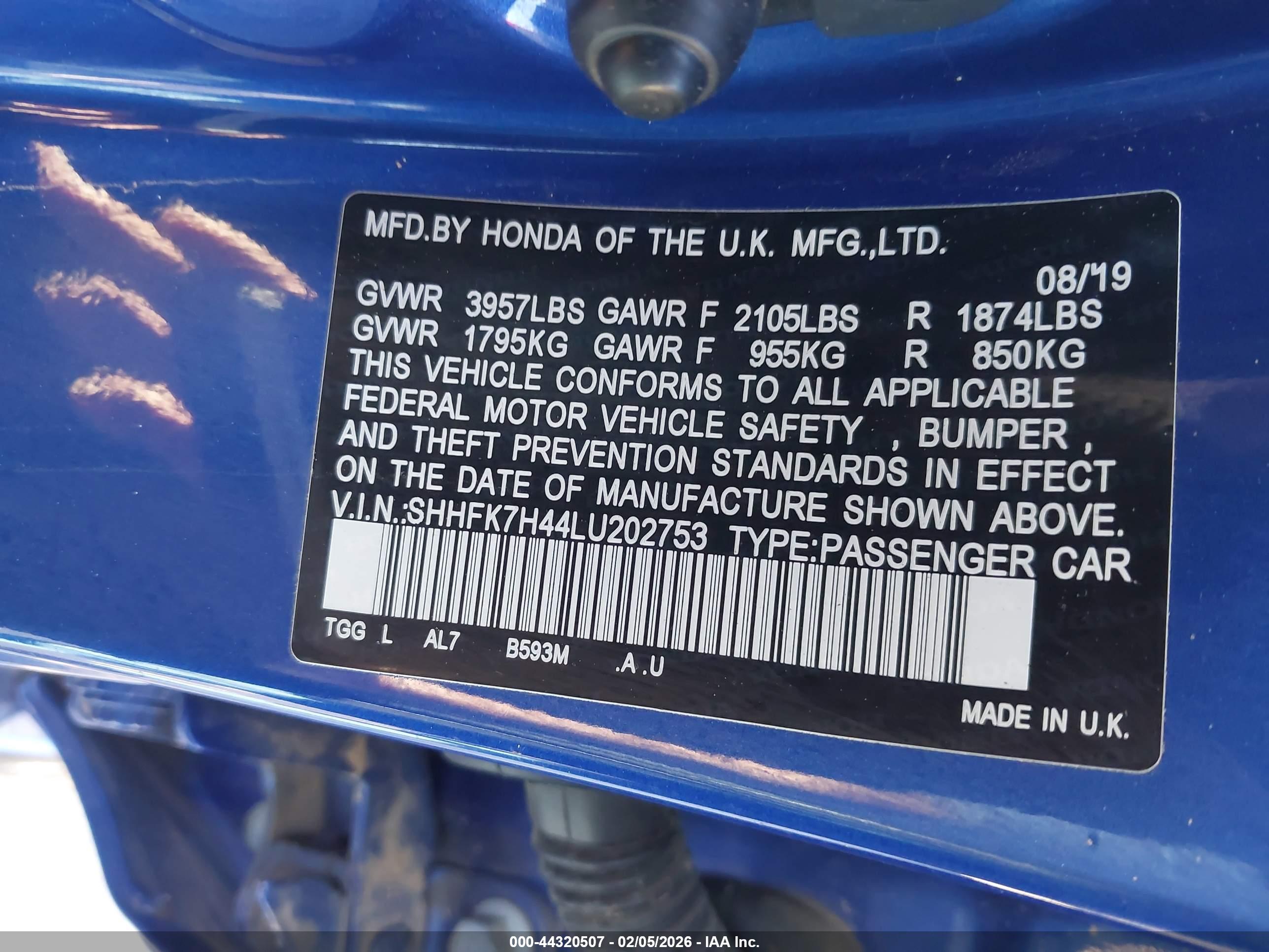 HONDA CIVIC image 9