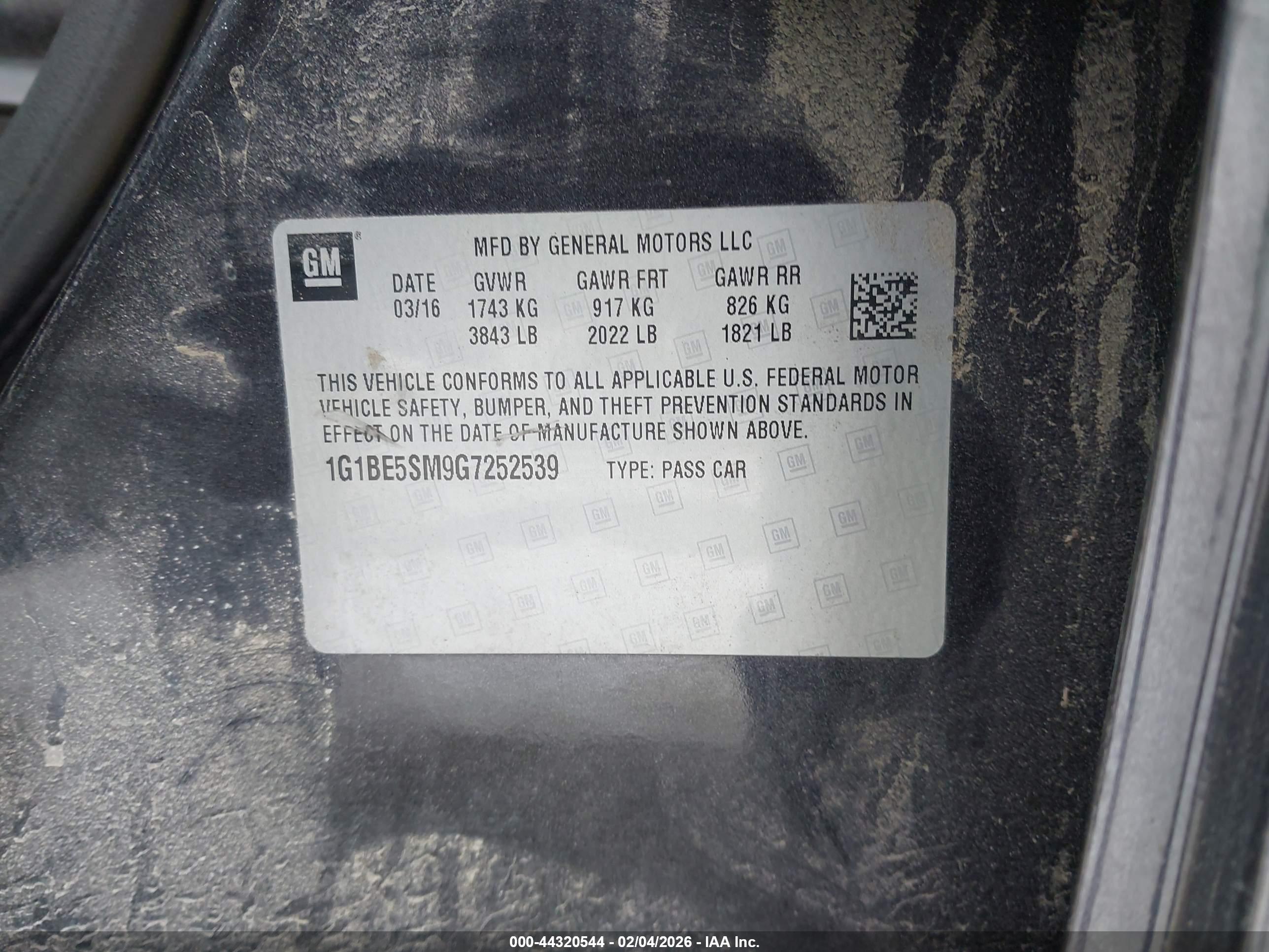 CHEVROLET CRUZE image 9