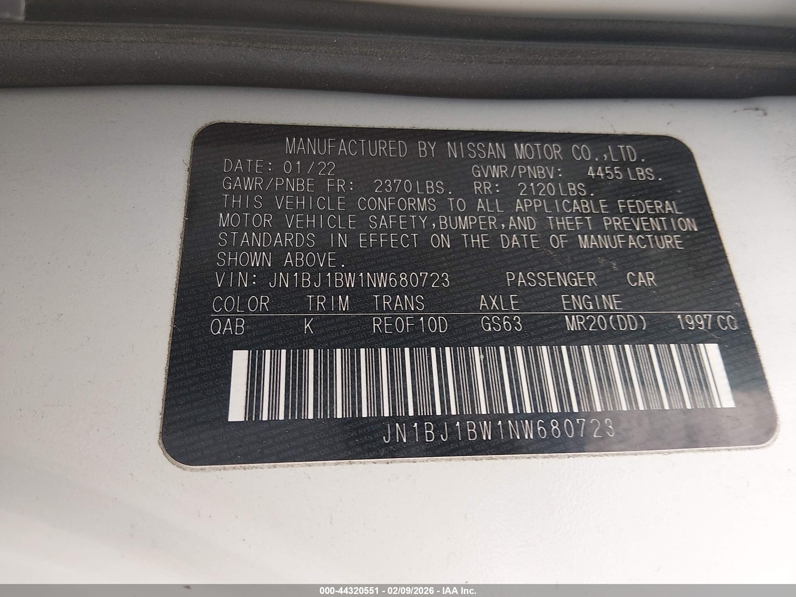 NISSAN ROGUE image 9