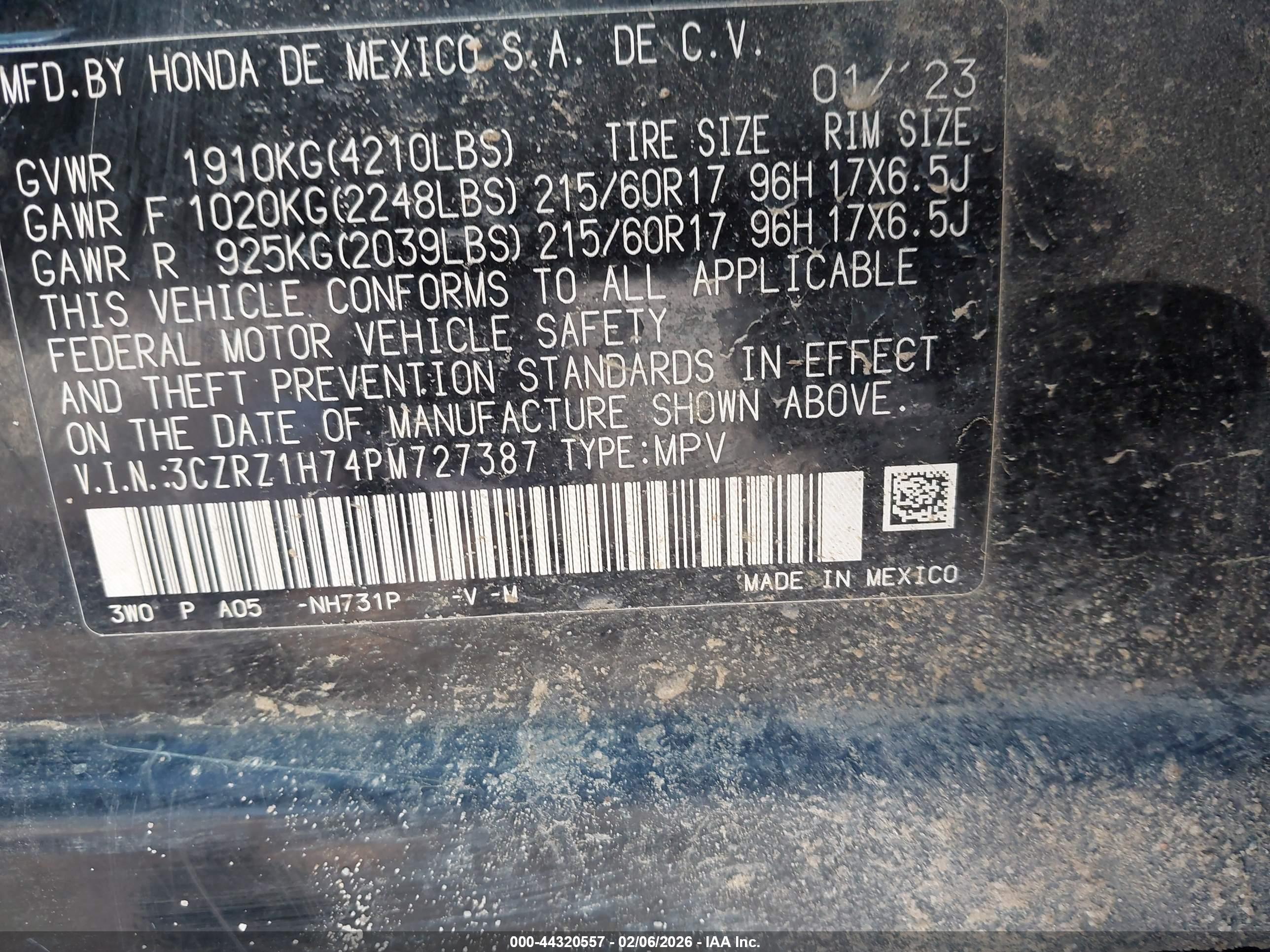 HONDA HR-V image 9