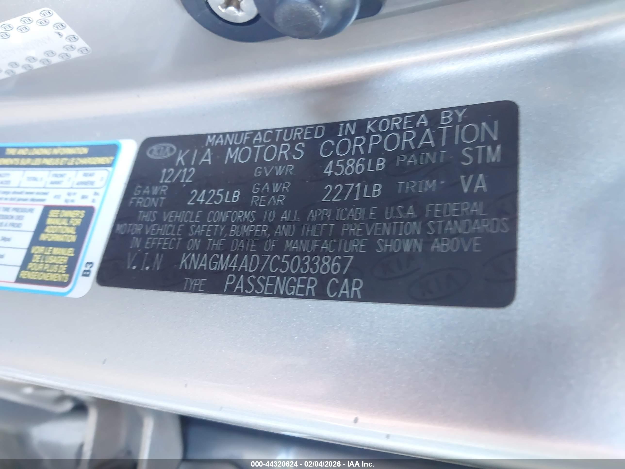 KIA OPTIMA image 9