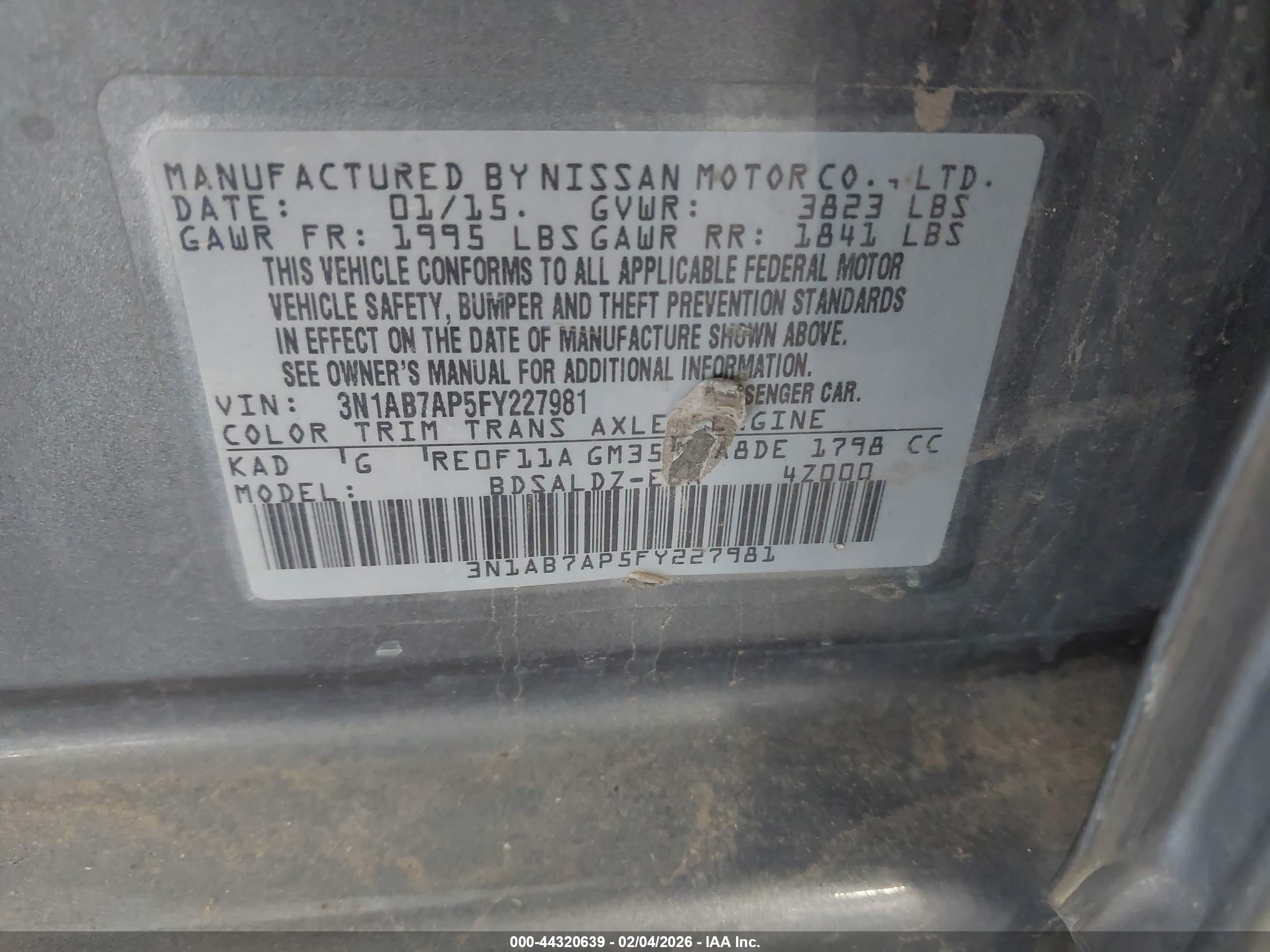 NISSAN SENTRA image 9