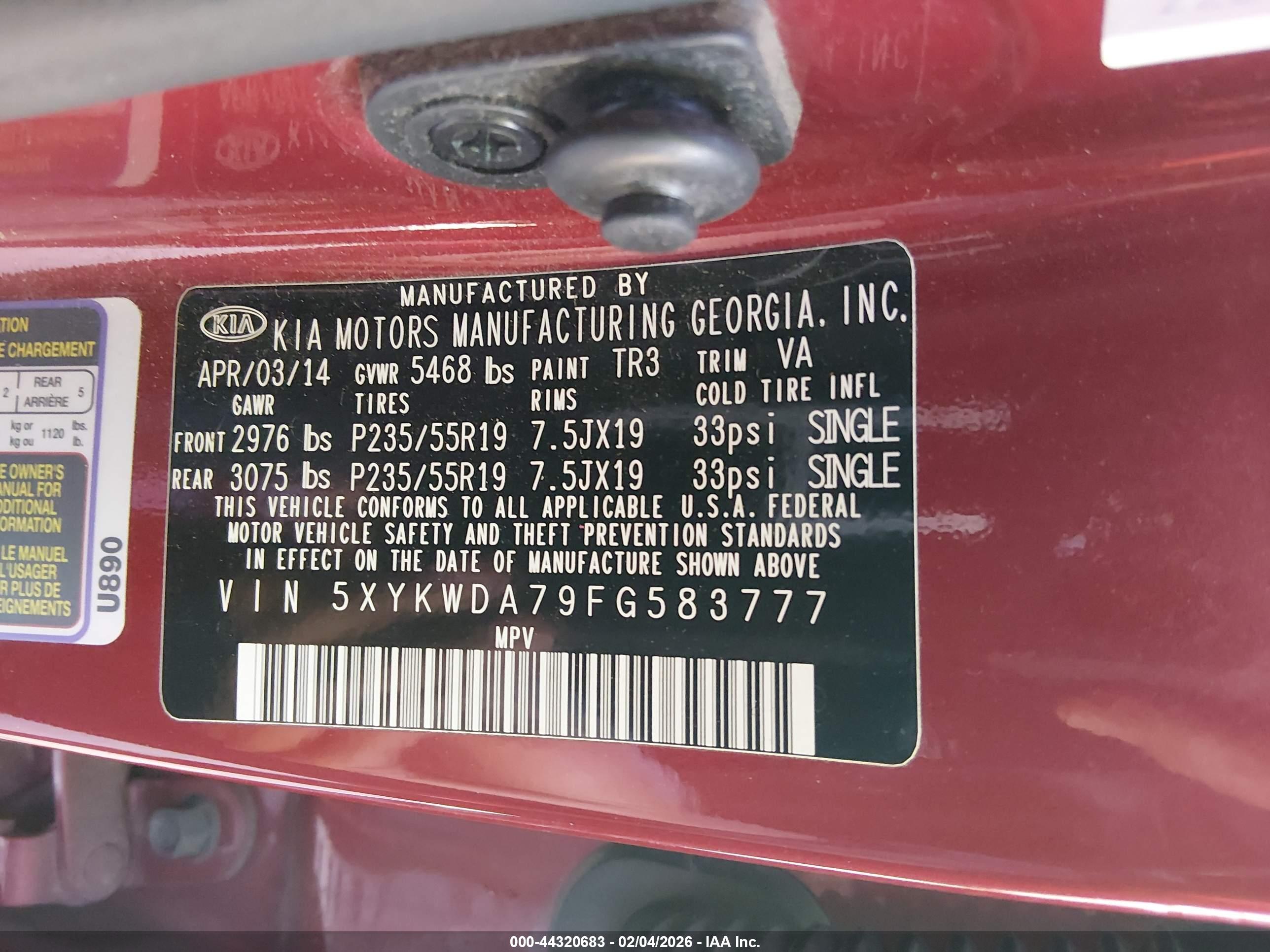 KIA SORENTO image 9