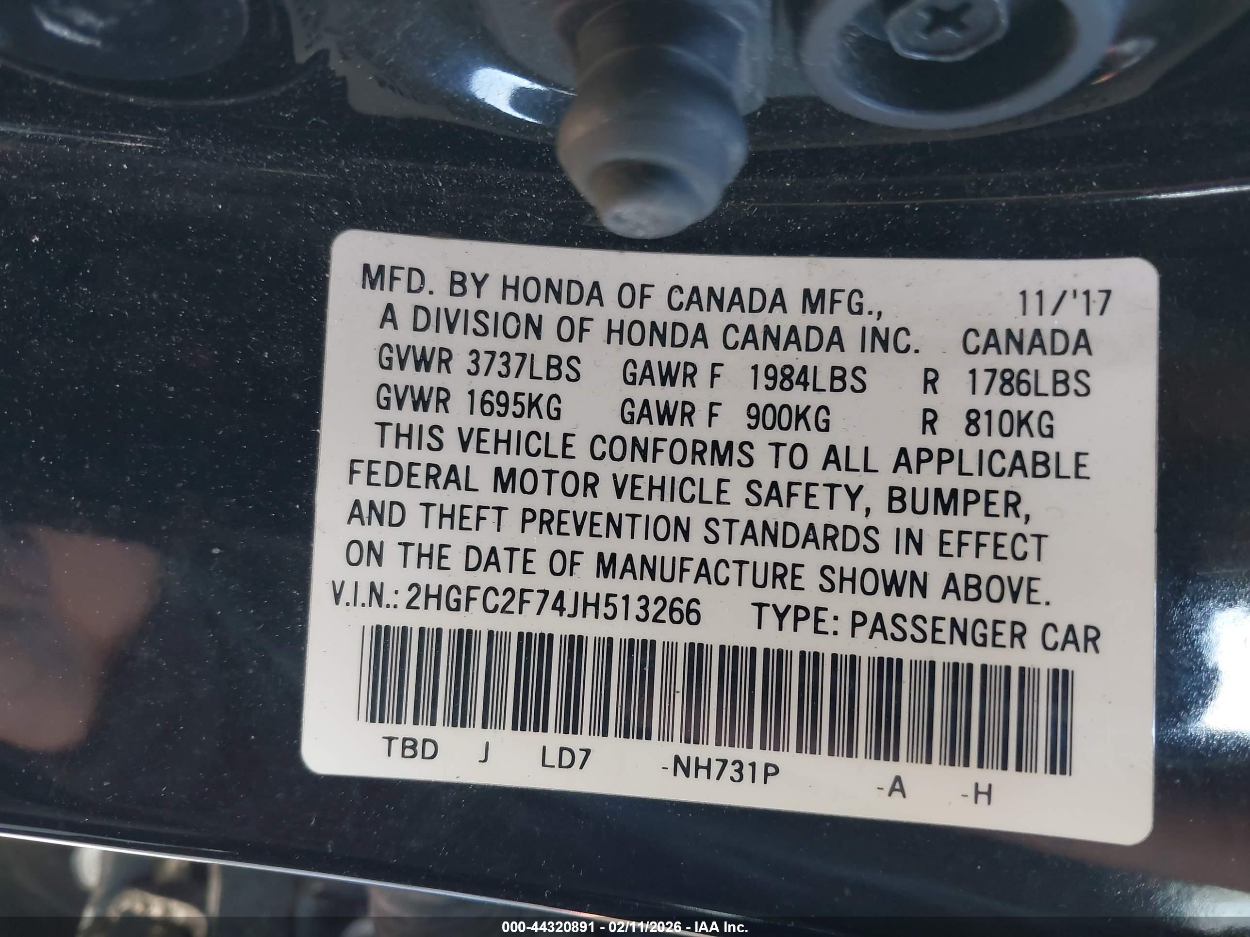 HONDA CIVIC image 9