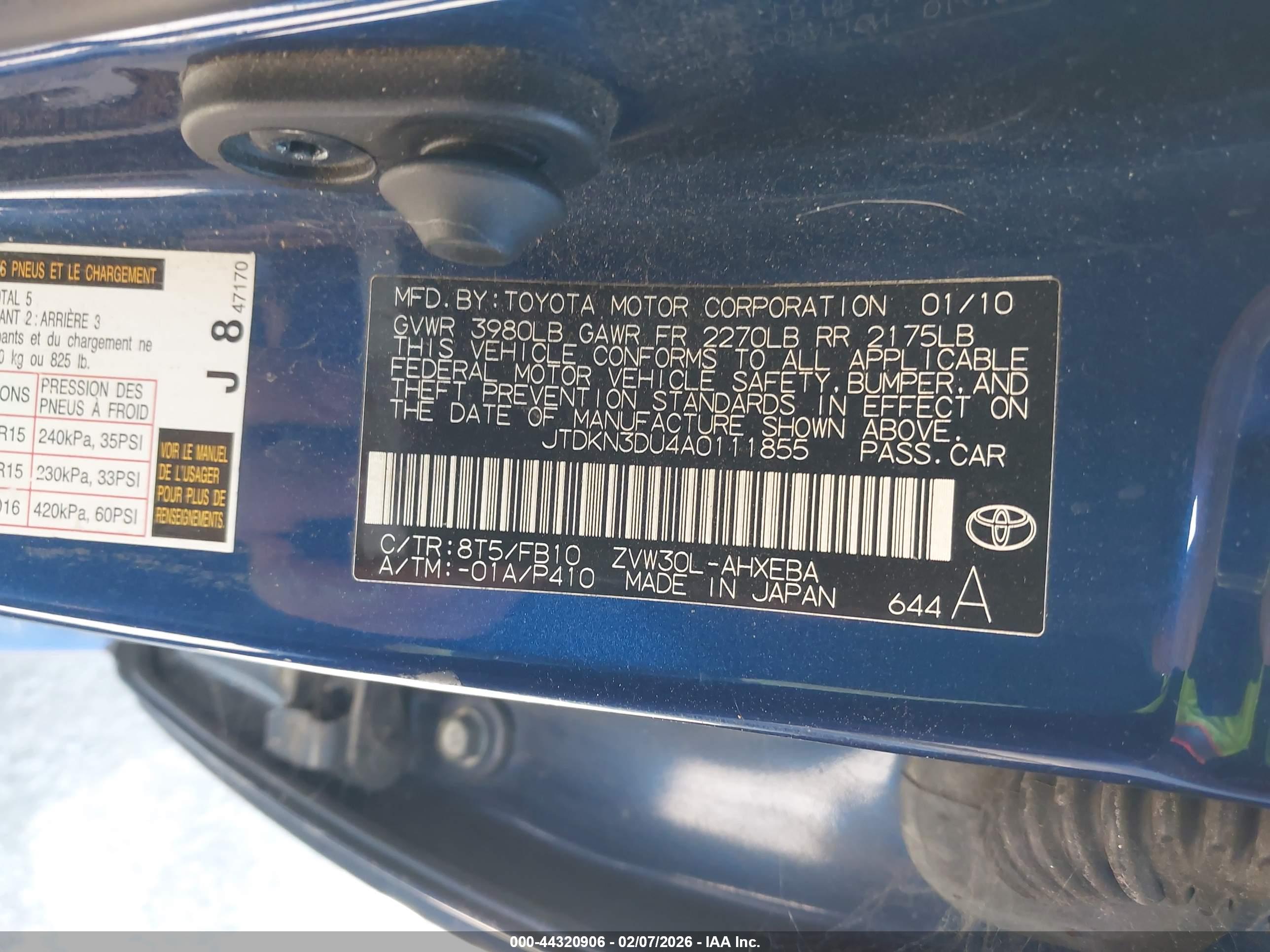 TOYOTA PRIUS image 9