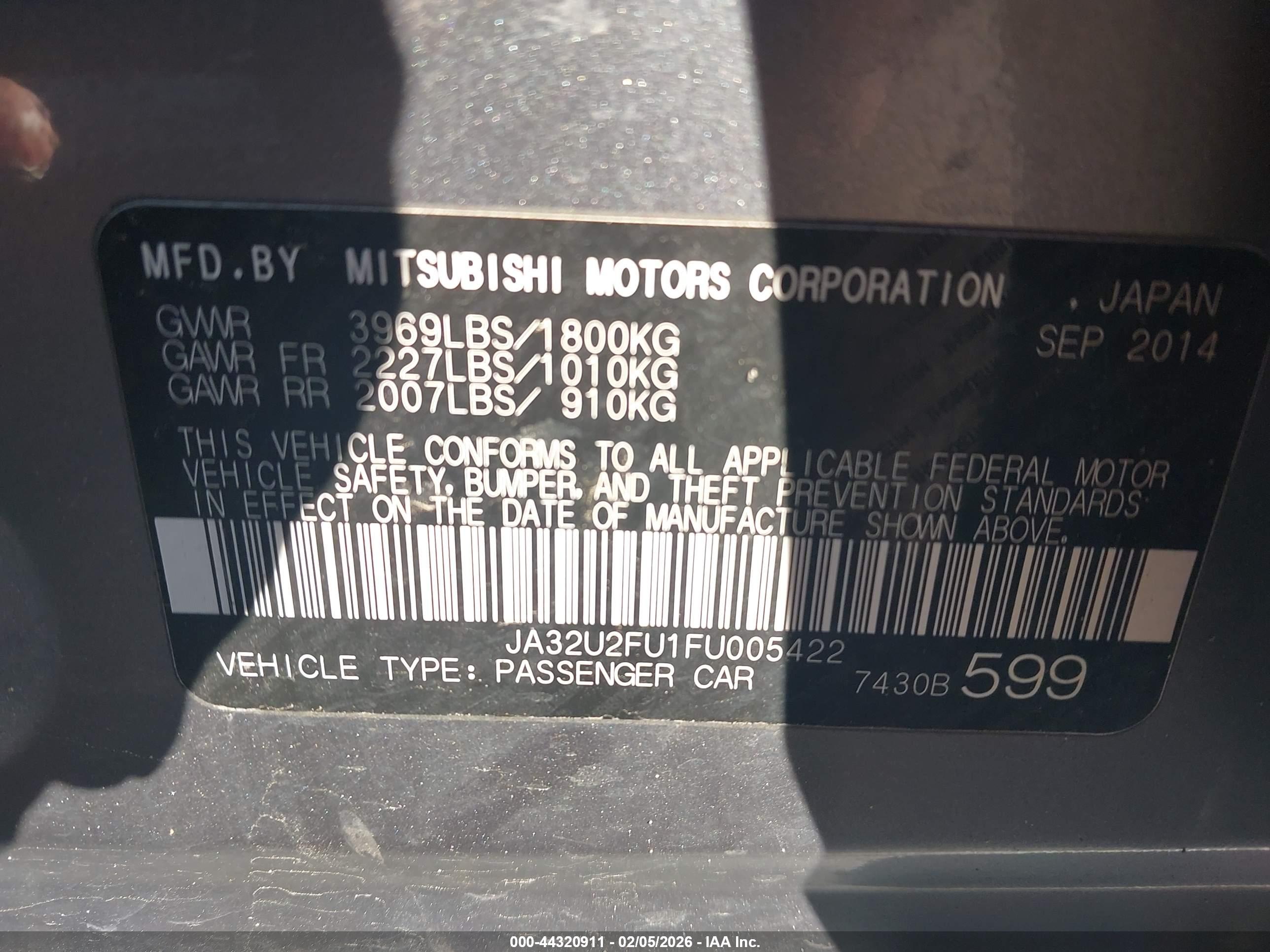 MITSUBISHI LANCER image 9