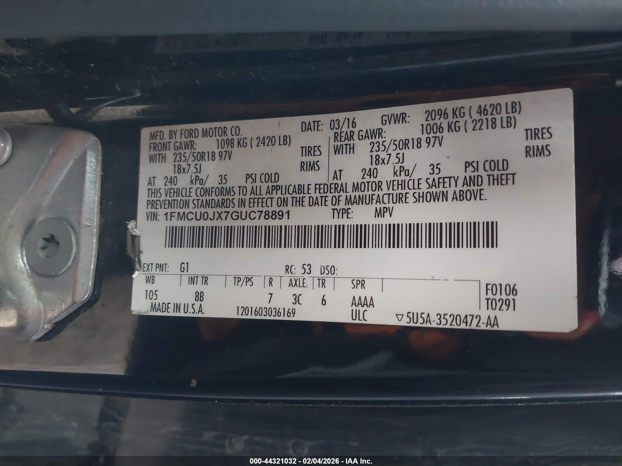 FORD ESCAPE image 9
