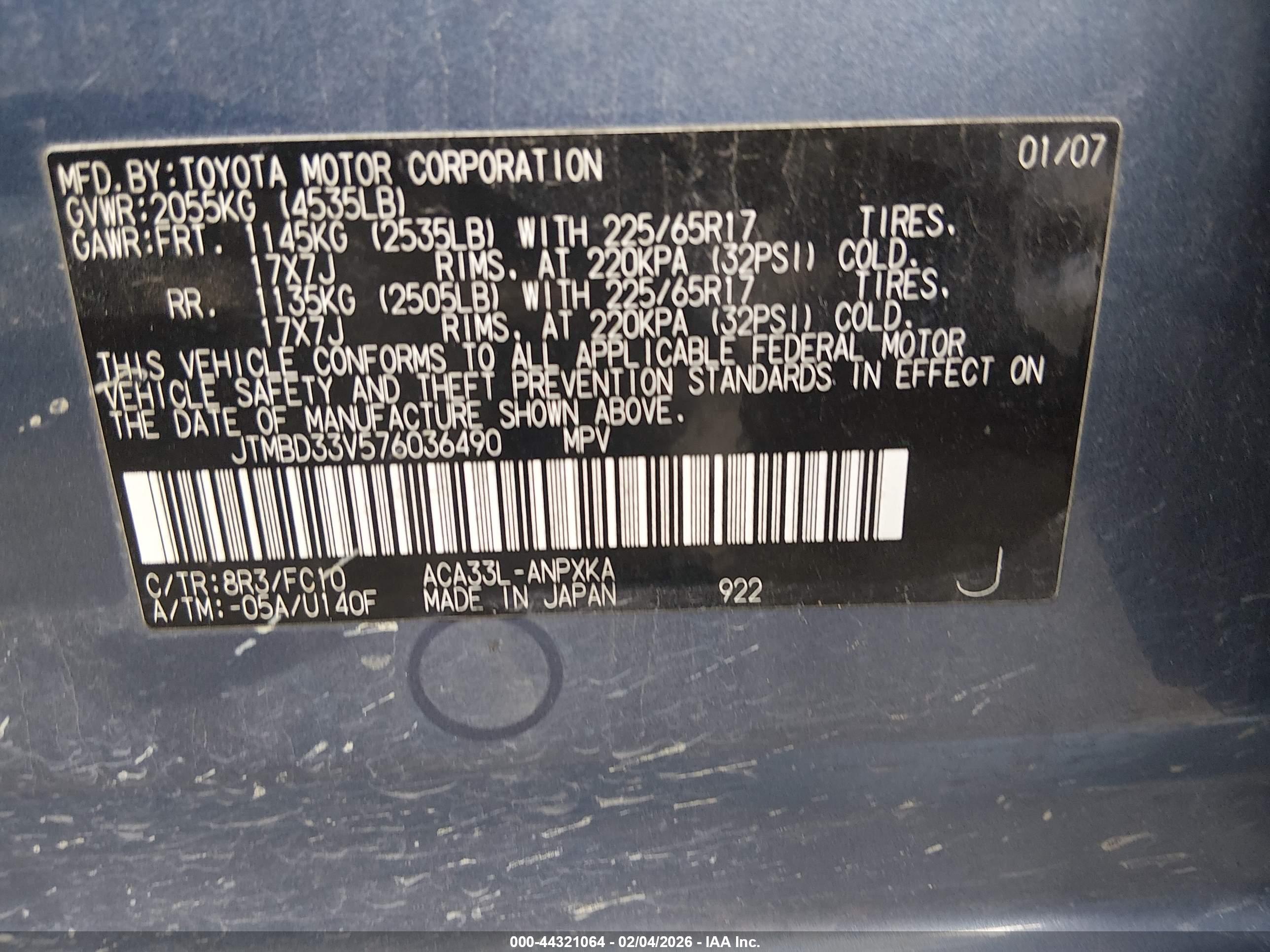TOYOTA RAV4 image 9
