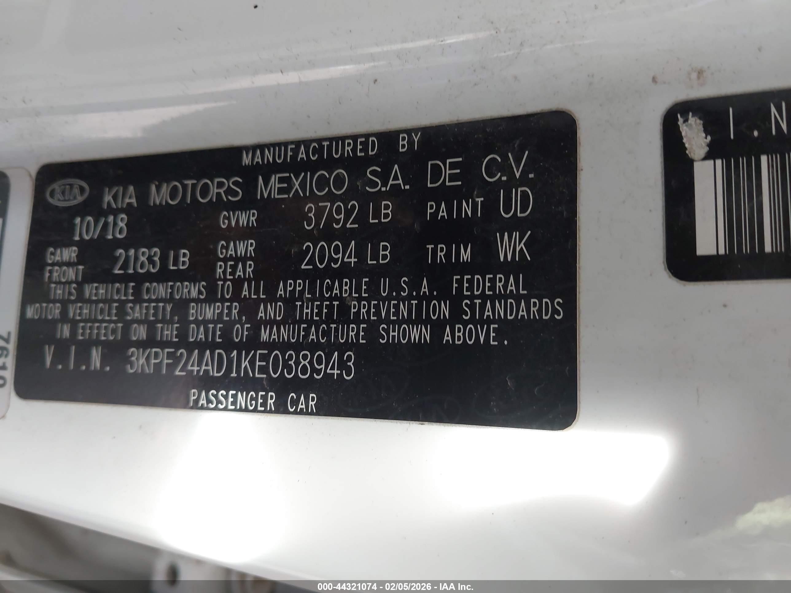 KIA FORTE image 9