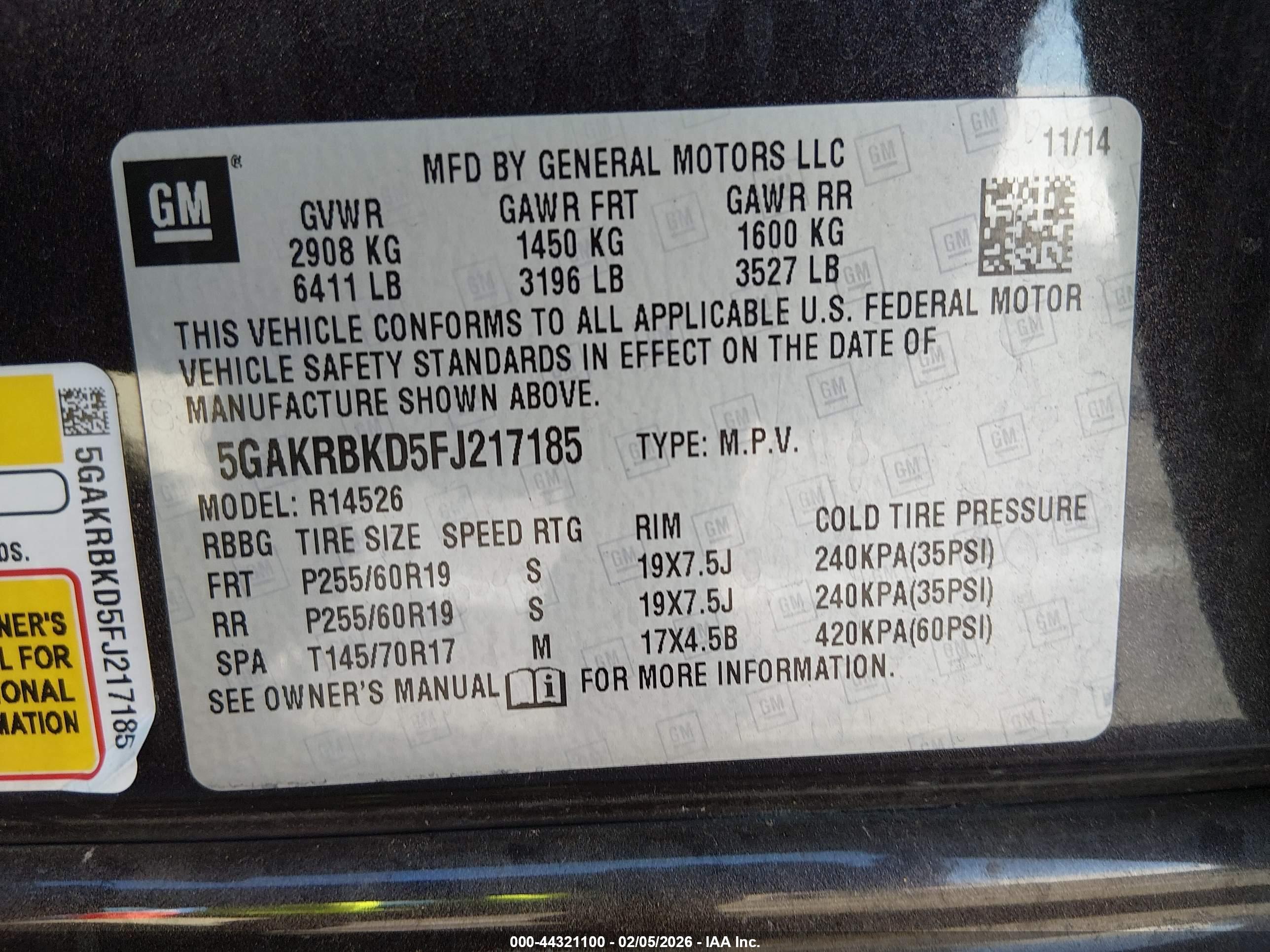 BUICK ENCLAVE image 9