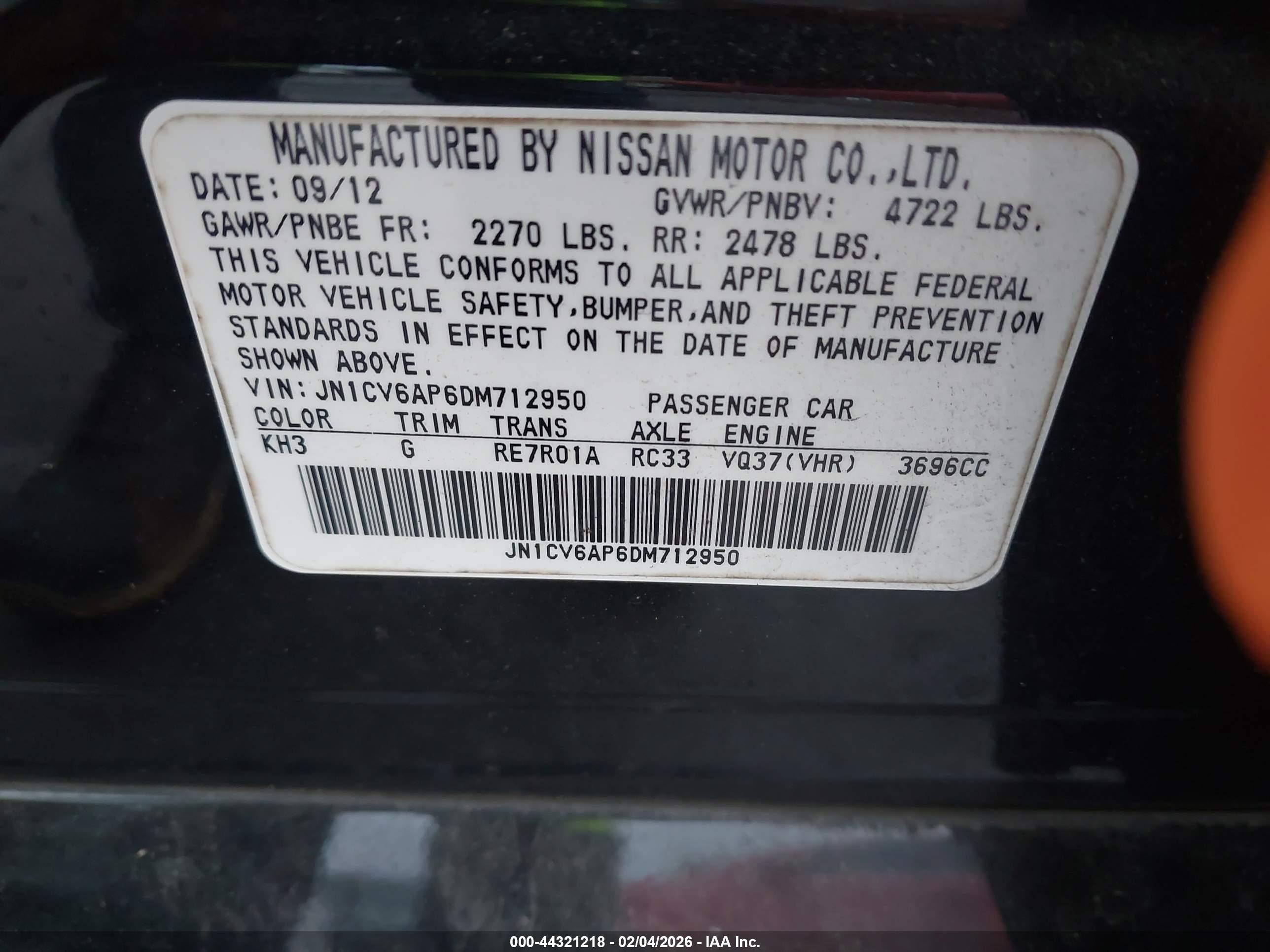 INFINITI G37 image 9