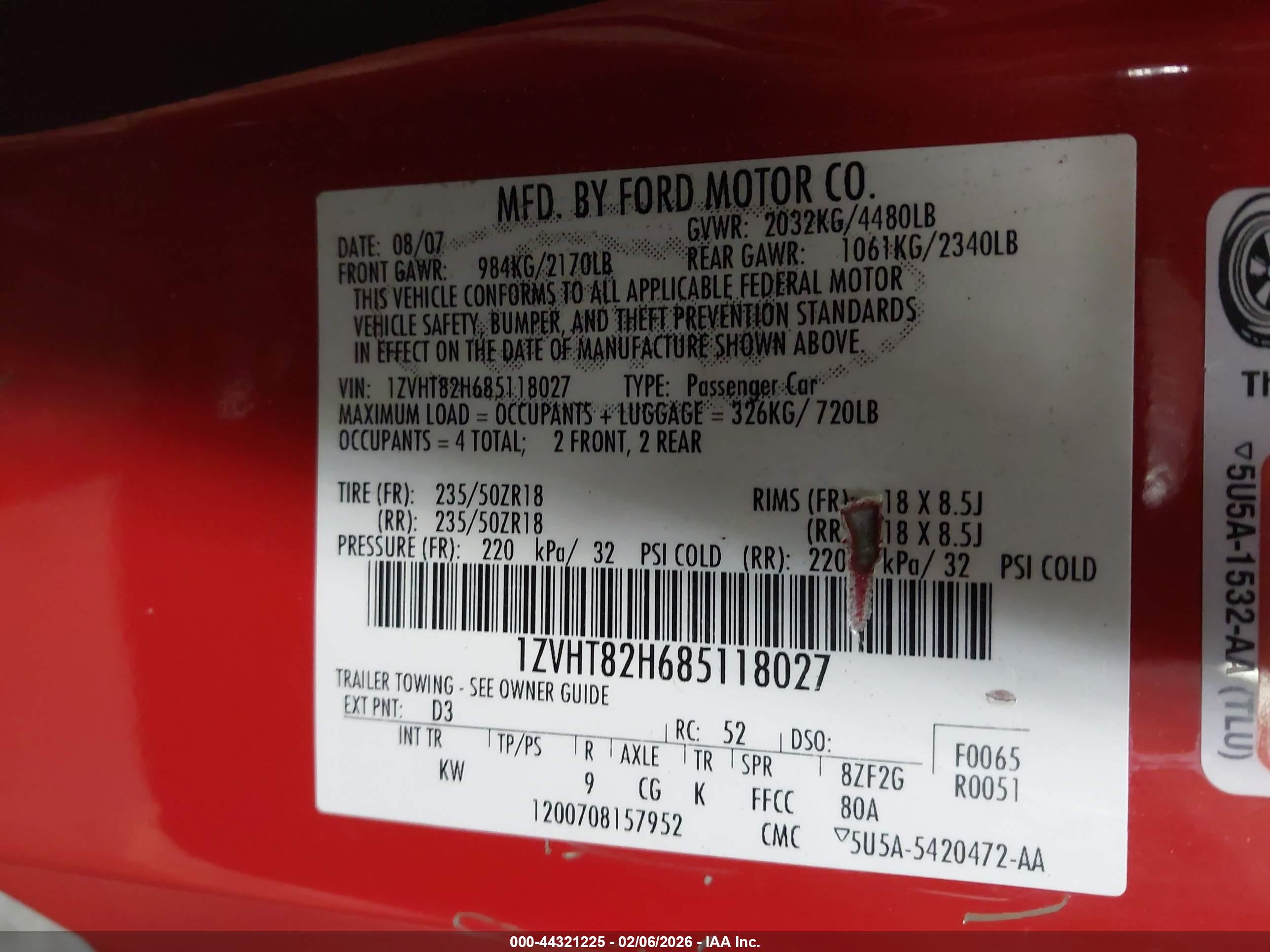 FORD MUSTANG image 9