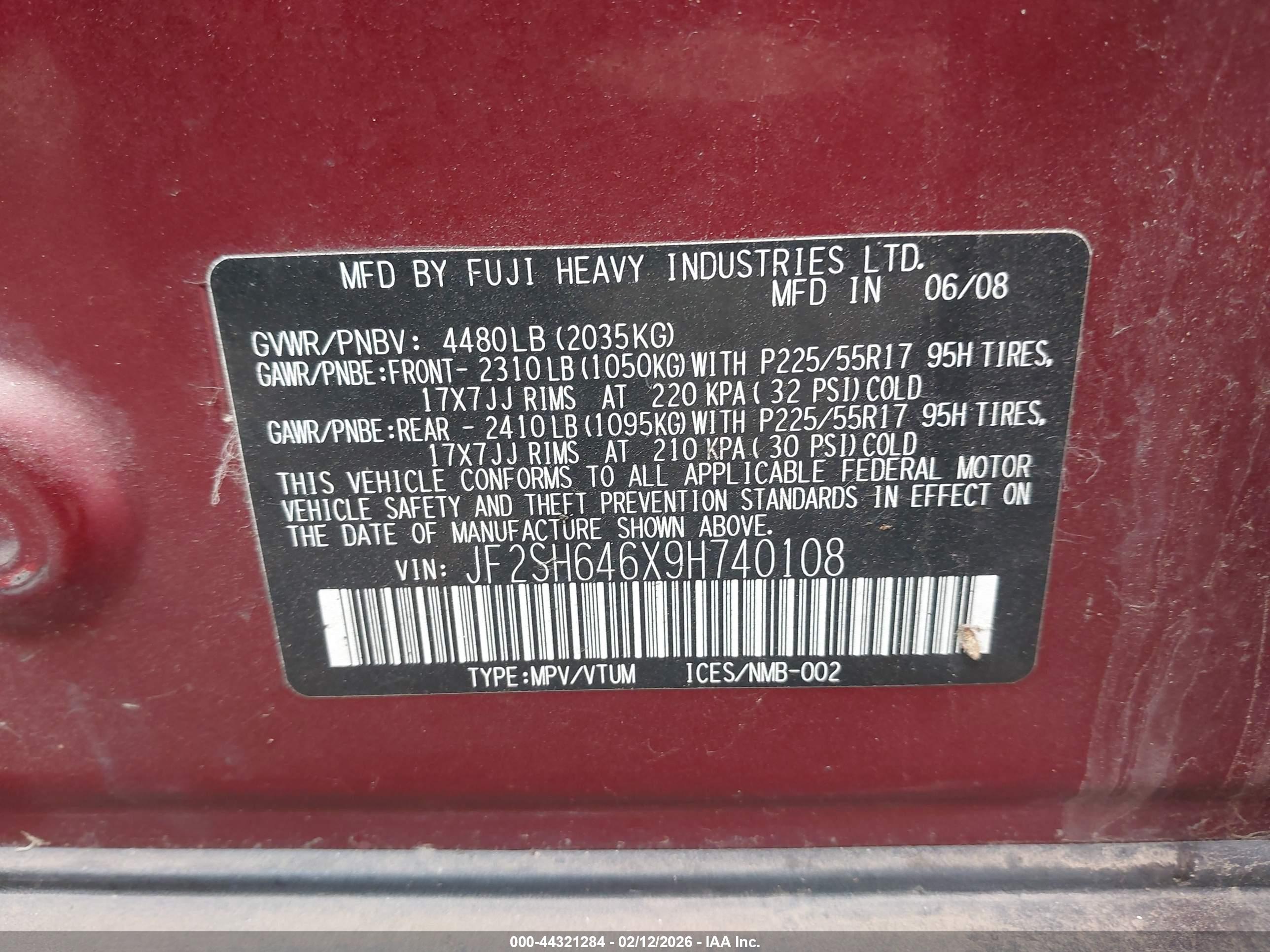 SUBARU FORESTER image 9