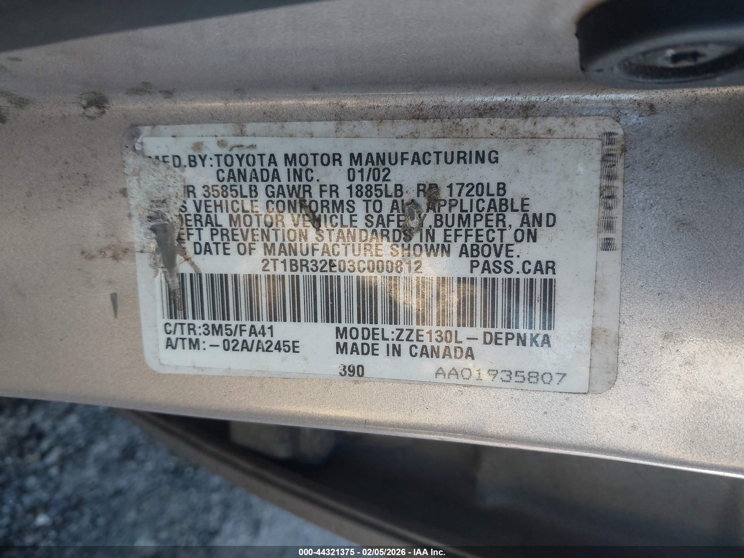 TOYOTA COROLLA image 9