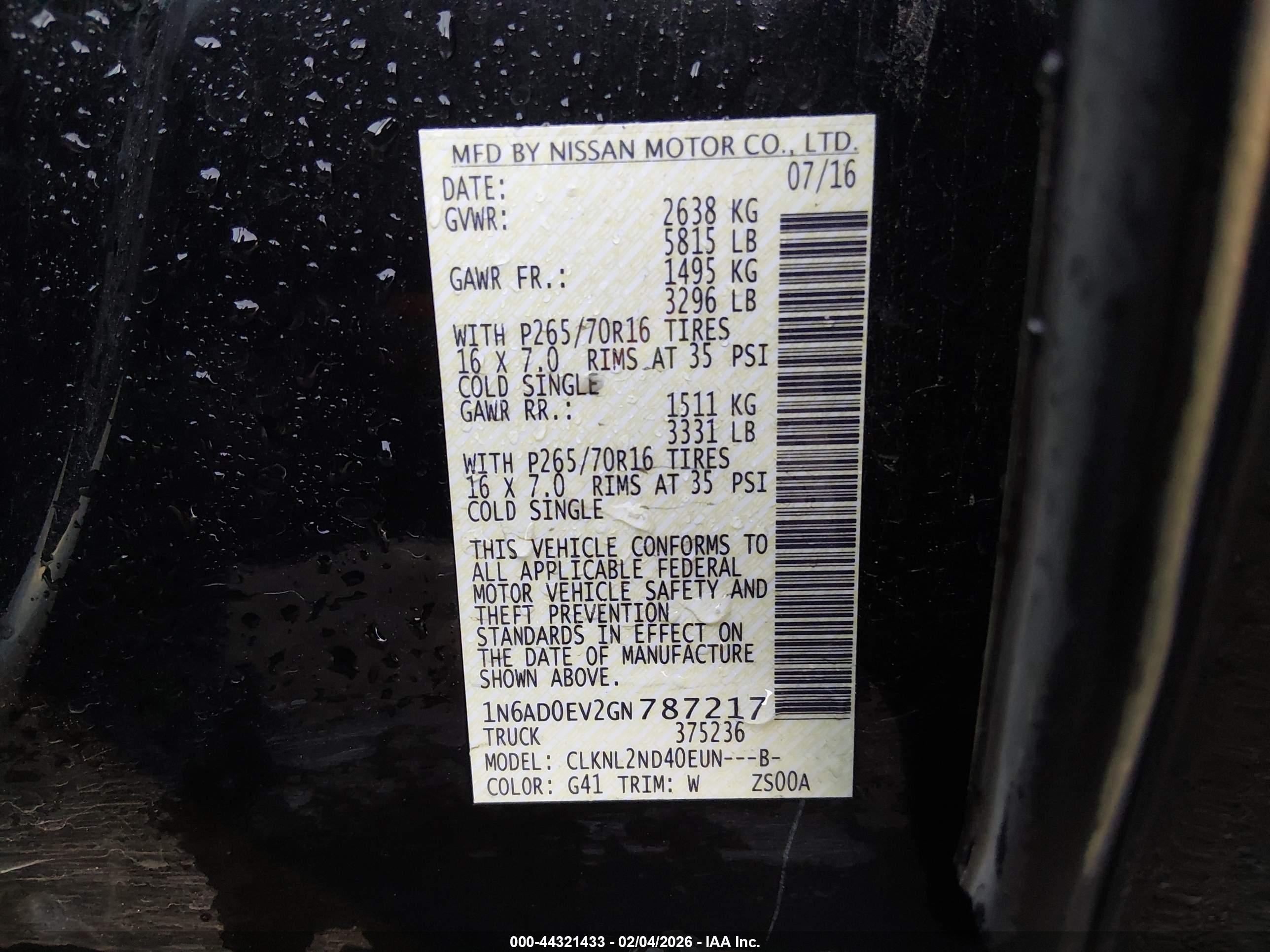 NISSAN FRONTIER image 9