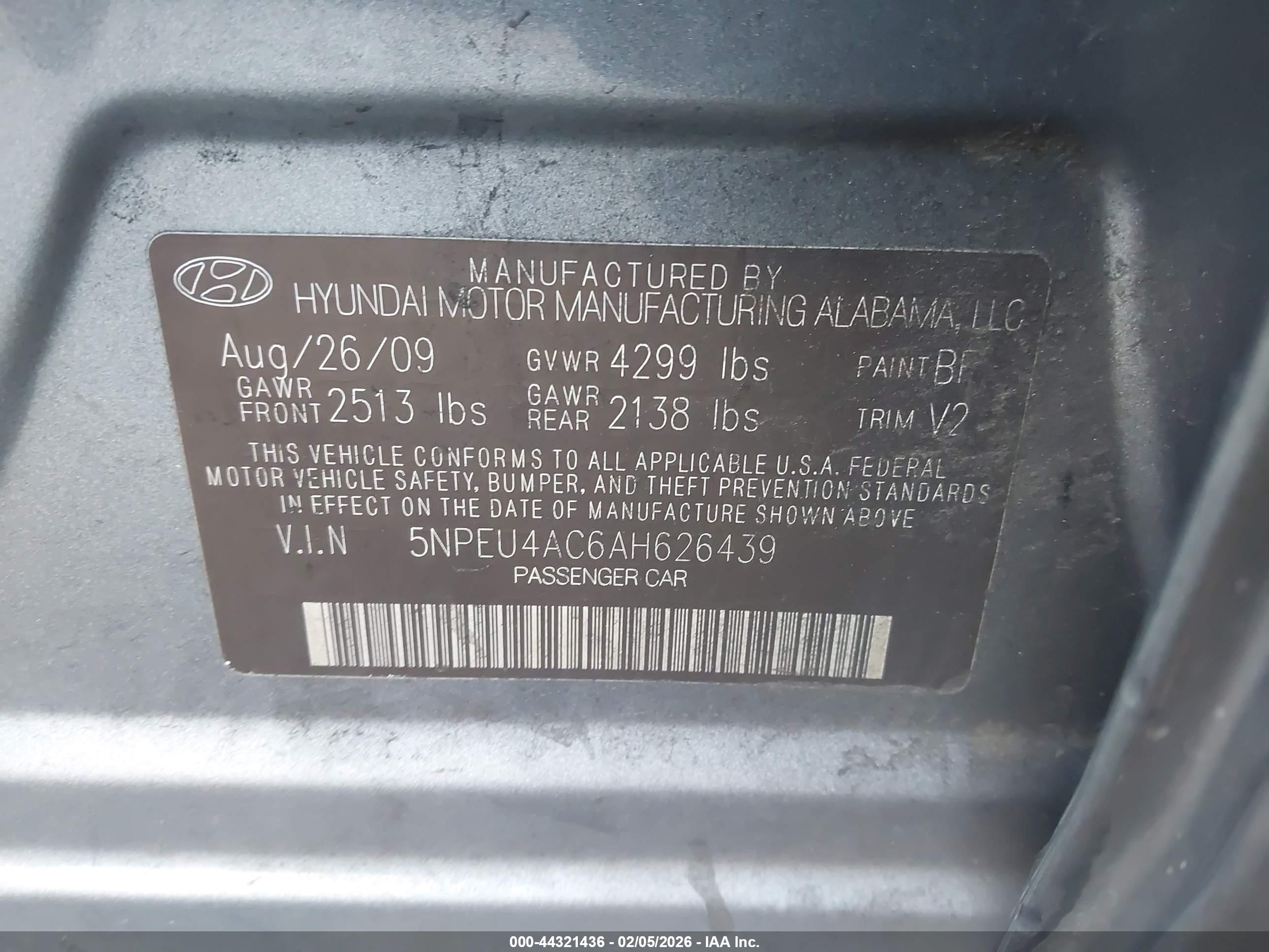HYUNDAI SONATA image 9