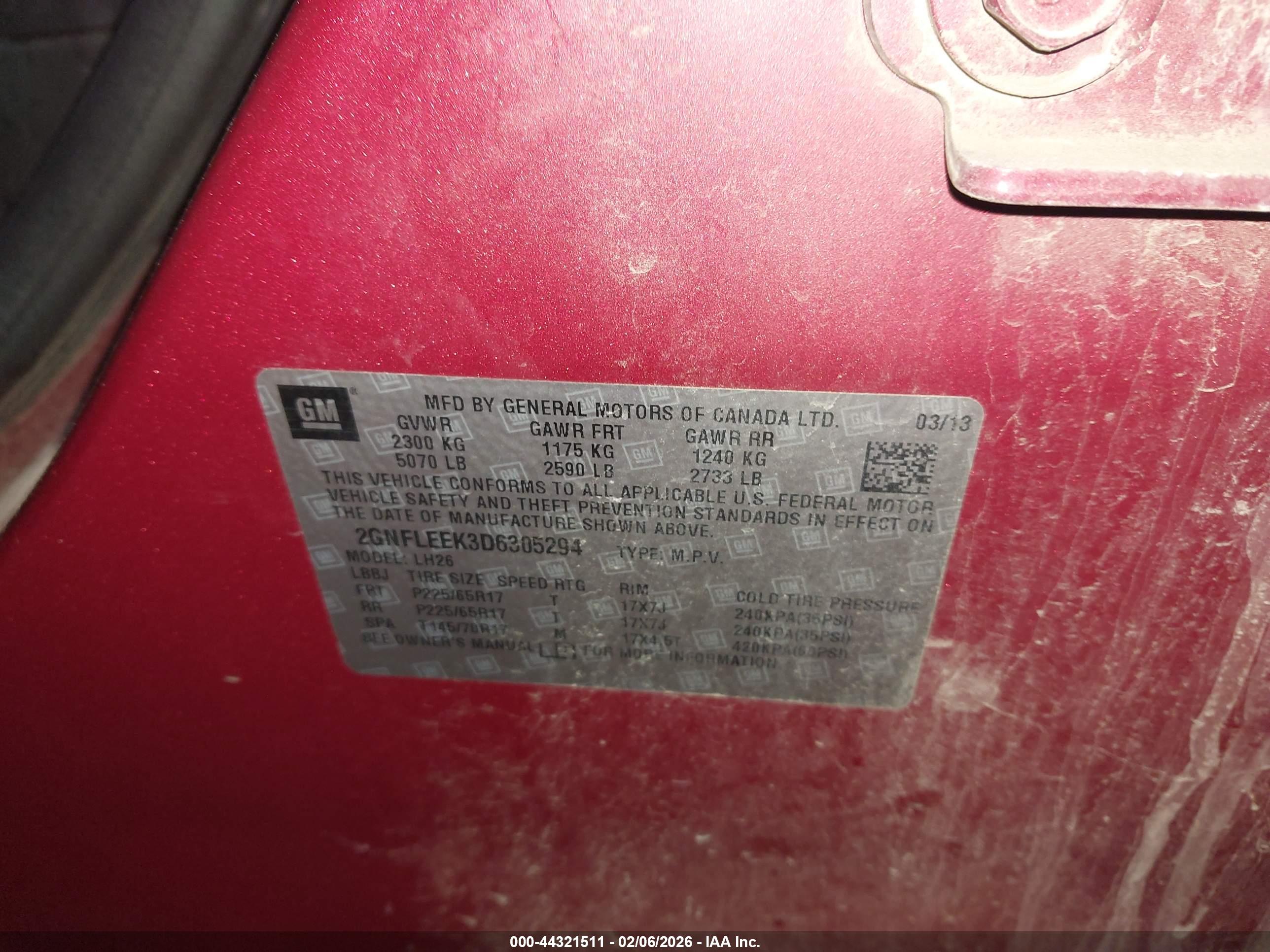 CHEVROLET EQUINOX image 9